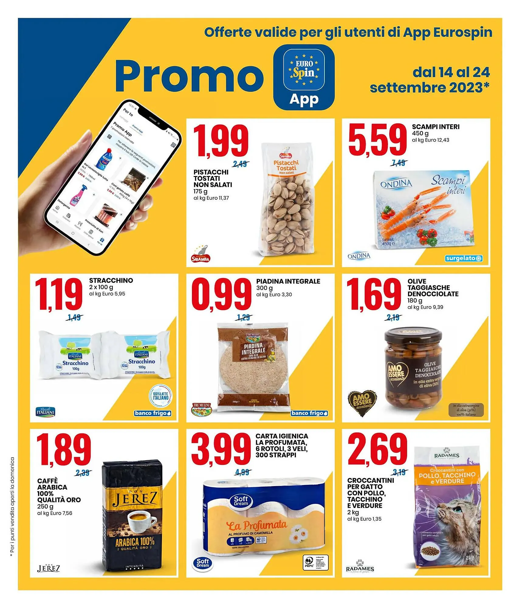 Volantino Eurospin da 14 settembre a 24 settembre di 2023 - Pagina del volantino 11