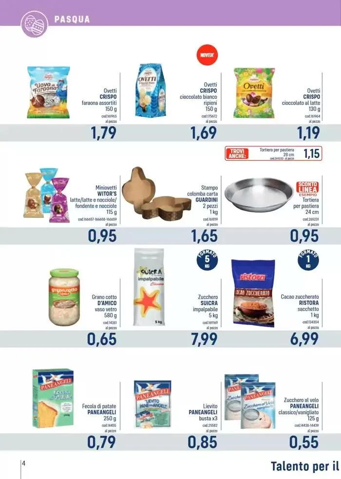 Catalogo Talento da 31 marzo a 20 aprile di 2025 - Pagina del volantino 4