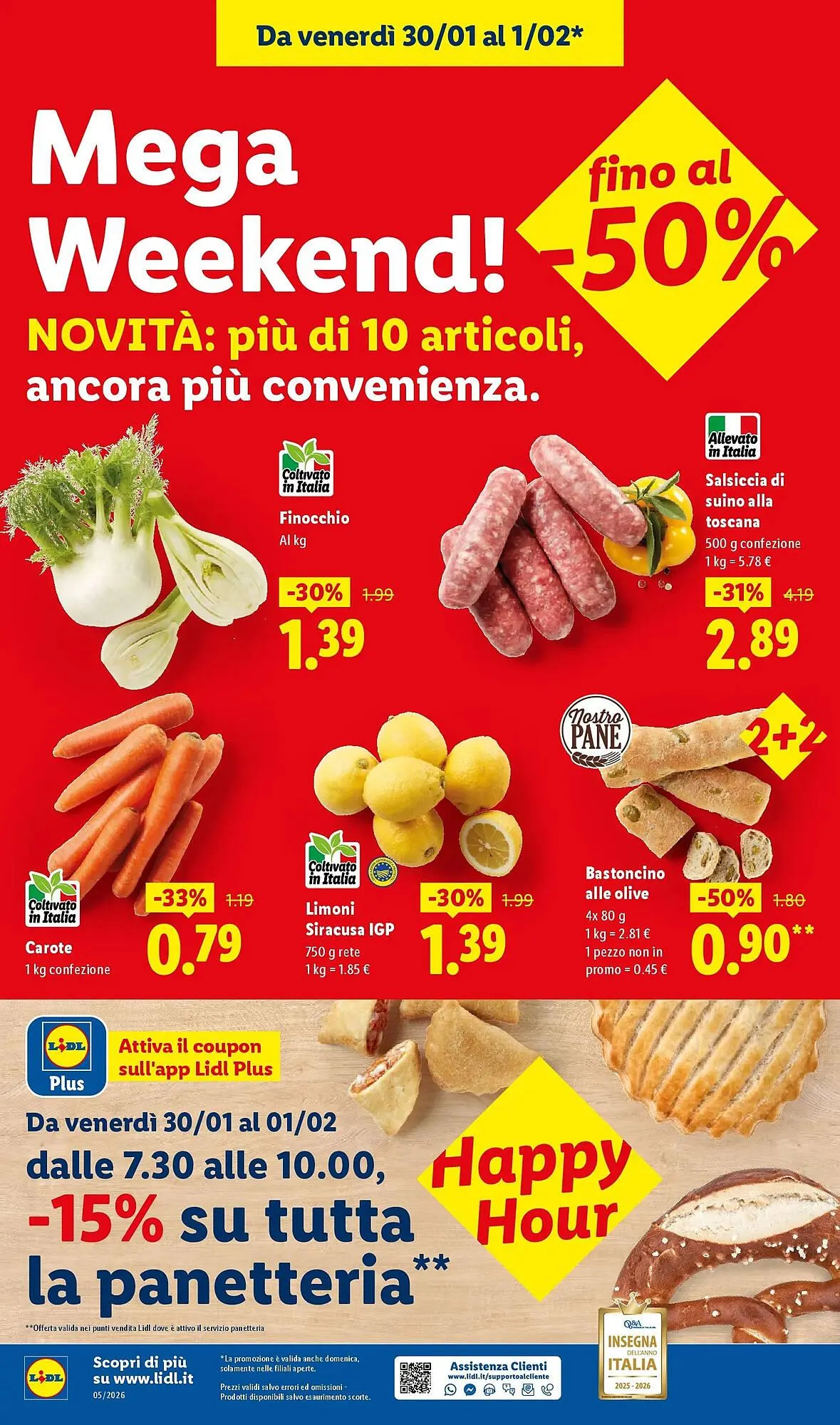 Volantino Lidl da 22 gennaio a 29 gennaio di 2026 - Pagina del volantino 52