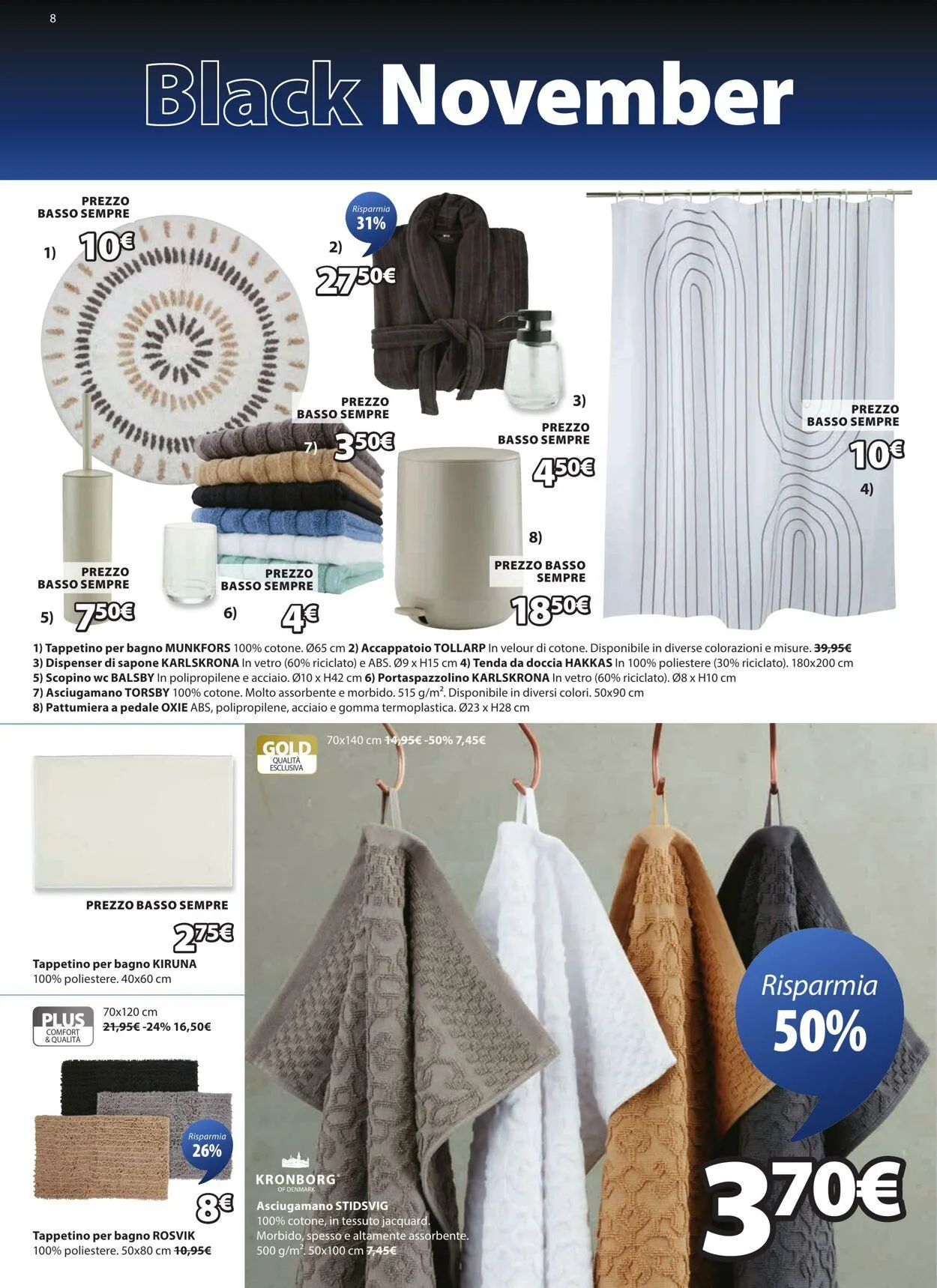 Jysk Volantino attuale da 1 novembre a 15 novembre di 2025 - Pagina del volantino 9