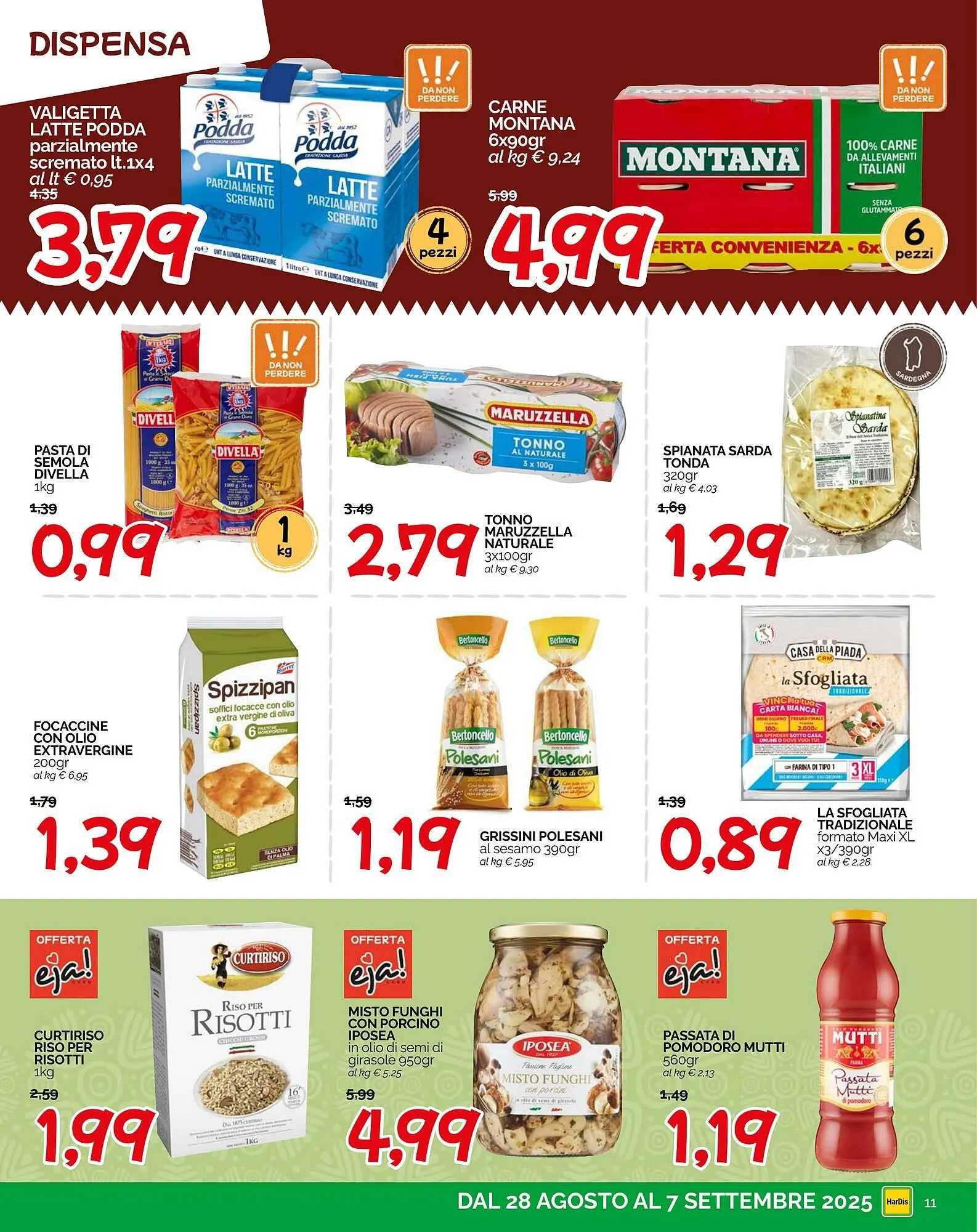 Volantino Hardis da 28 agosto a 7 settembre di 2025 - Pagina del volantino 11