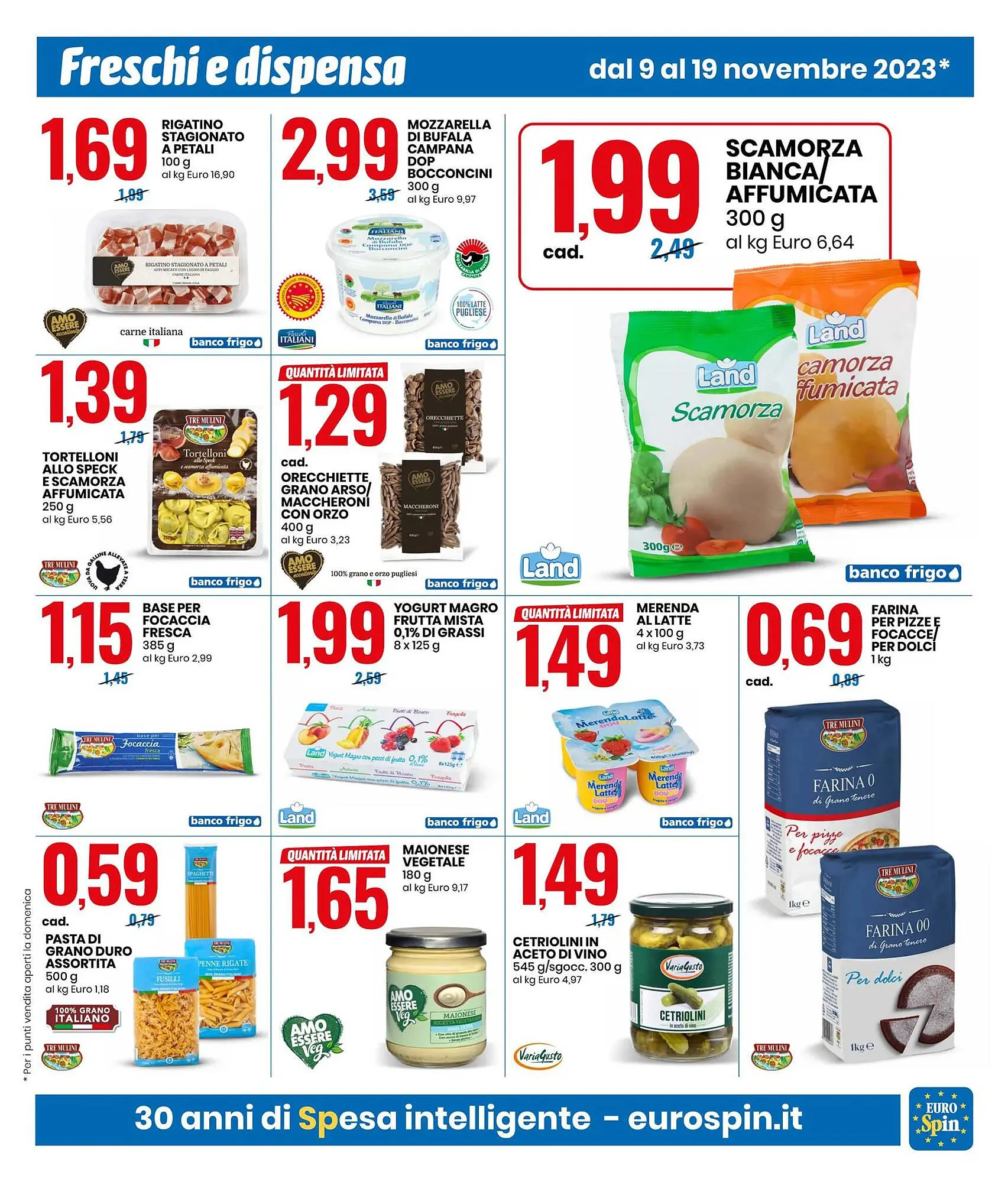 Volantino Eurospin da 9 novembre a 19 novembre di 2023 - Pagina del volantino 7