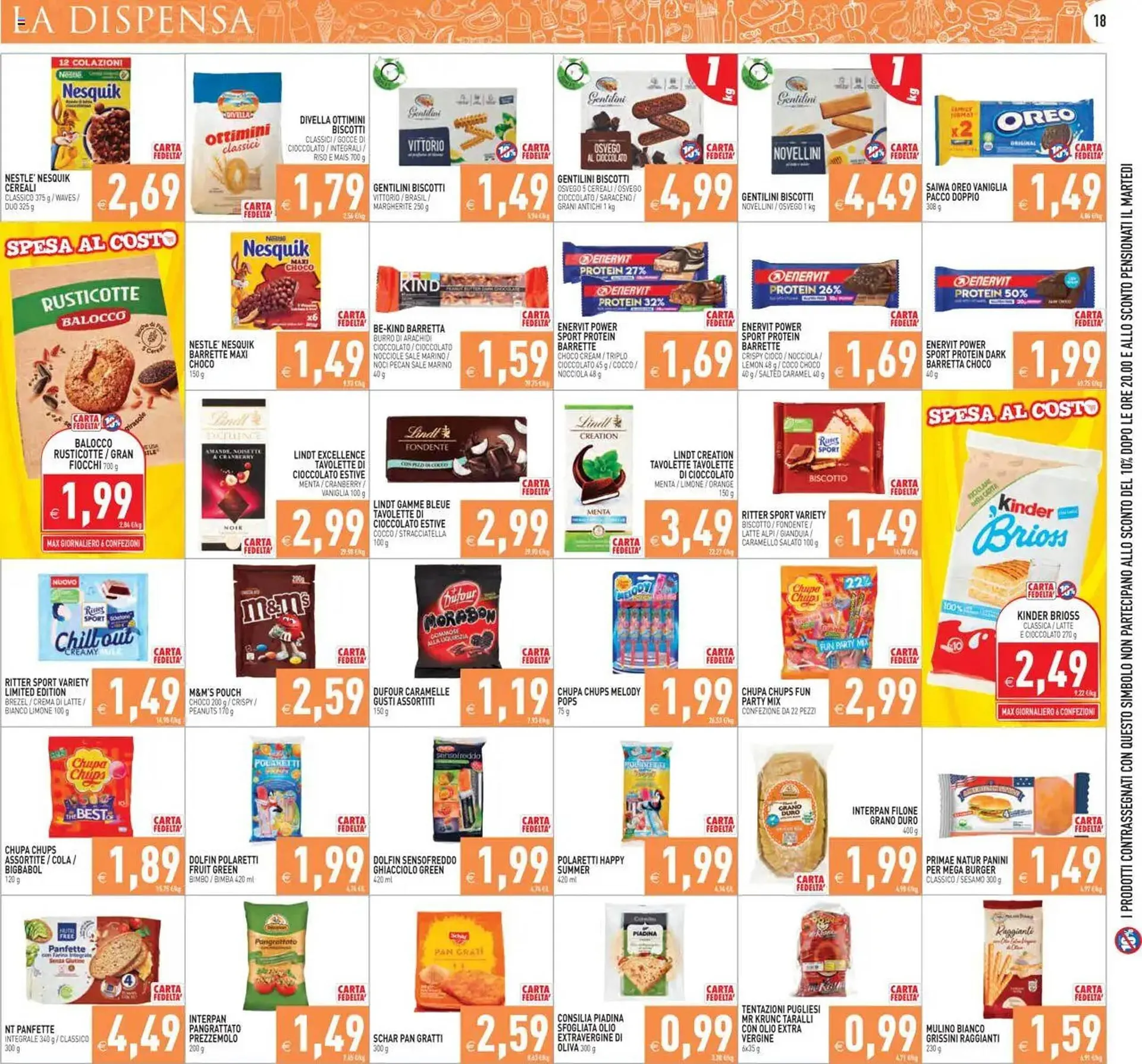 Volantino Pim Supermercati da 4 luglio a 15 luglio di 2025 - Pagina del volantino 18