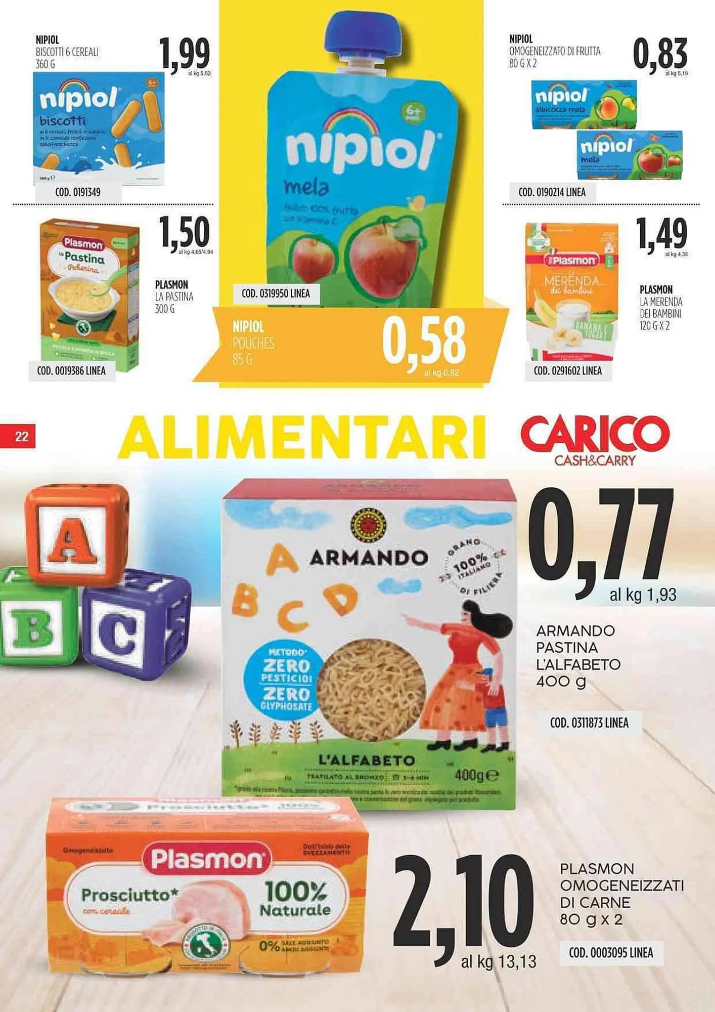 Volantino Carico Cash & Carry da 15 febbraio a 28 febbraio di 2024 - Pagina del volantino 22