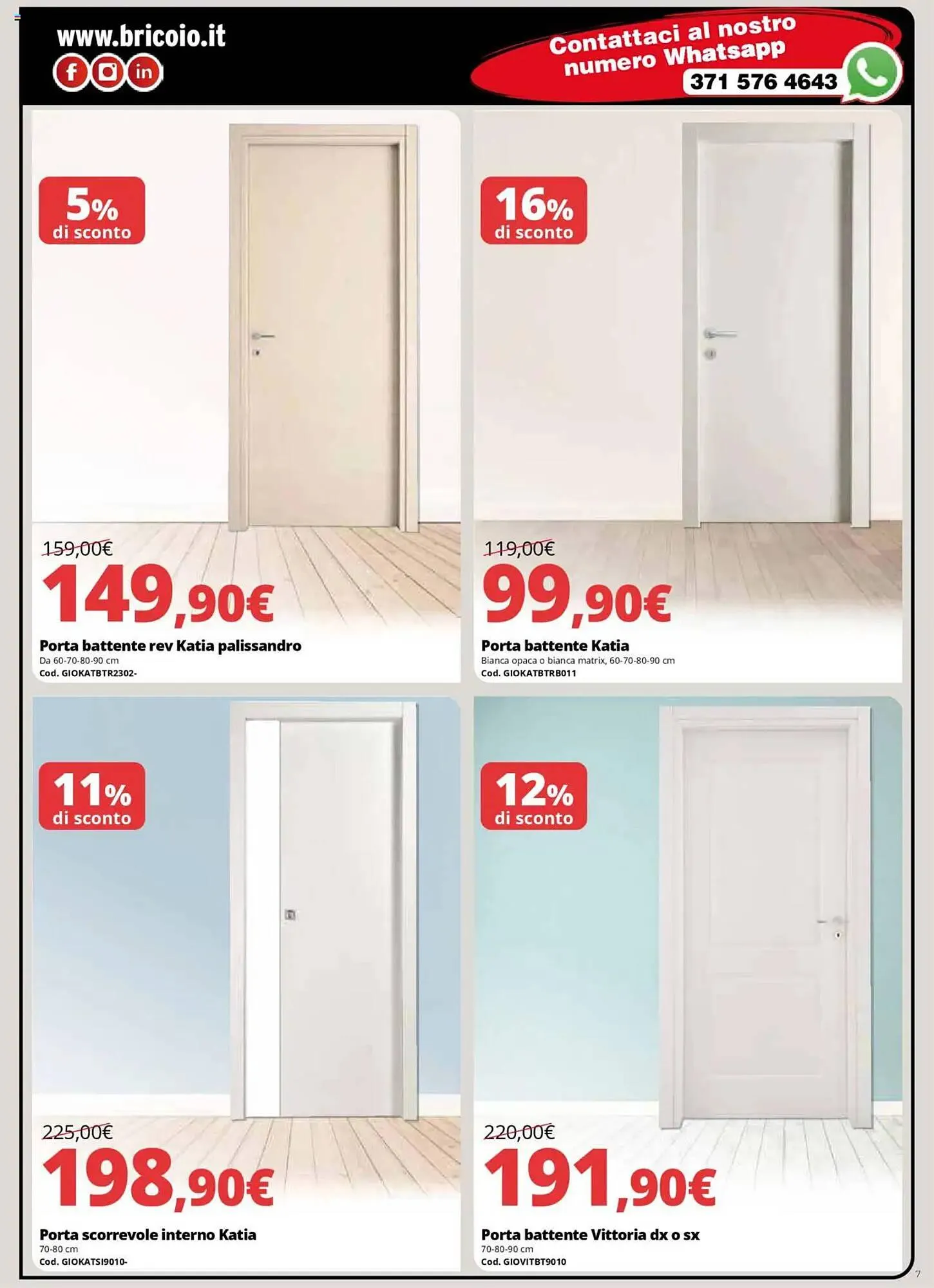 Volantino Brico Io da 16 ottobre a 9 novembre di 2025 - Pagina del volantino 7