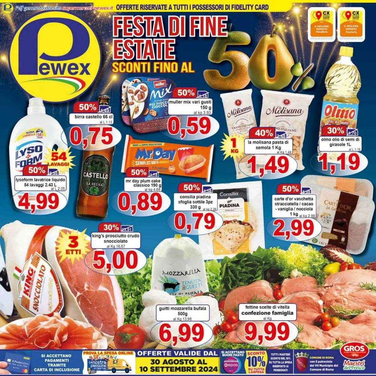 Pewex Volantino attuale da 30 agosto a 10 settembre di 2024 - Pagina del volantino 1