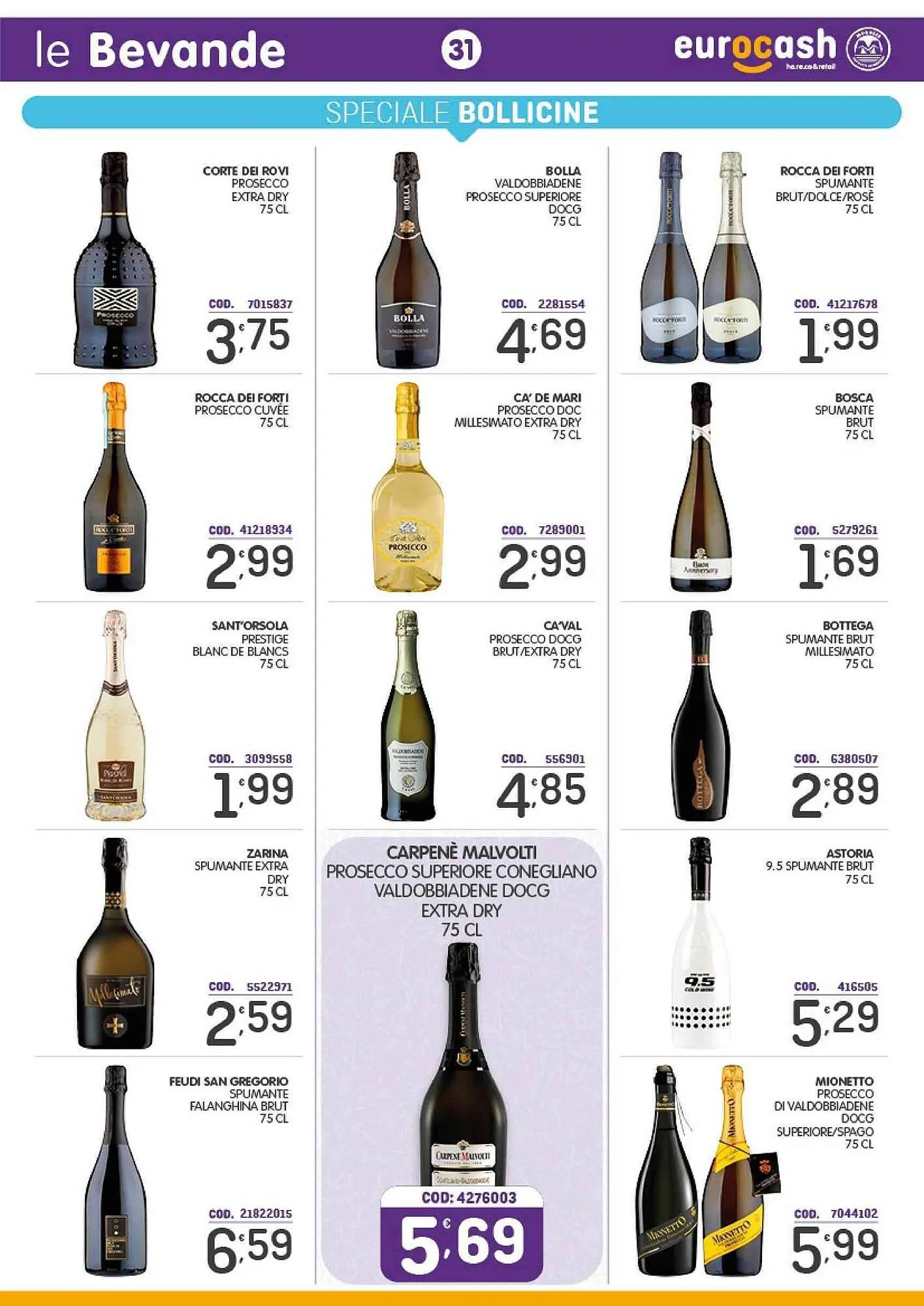 Volantino Eurocash da 27 agosto a 14 settembre di 2025 - Pagina del volantino 31