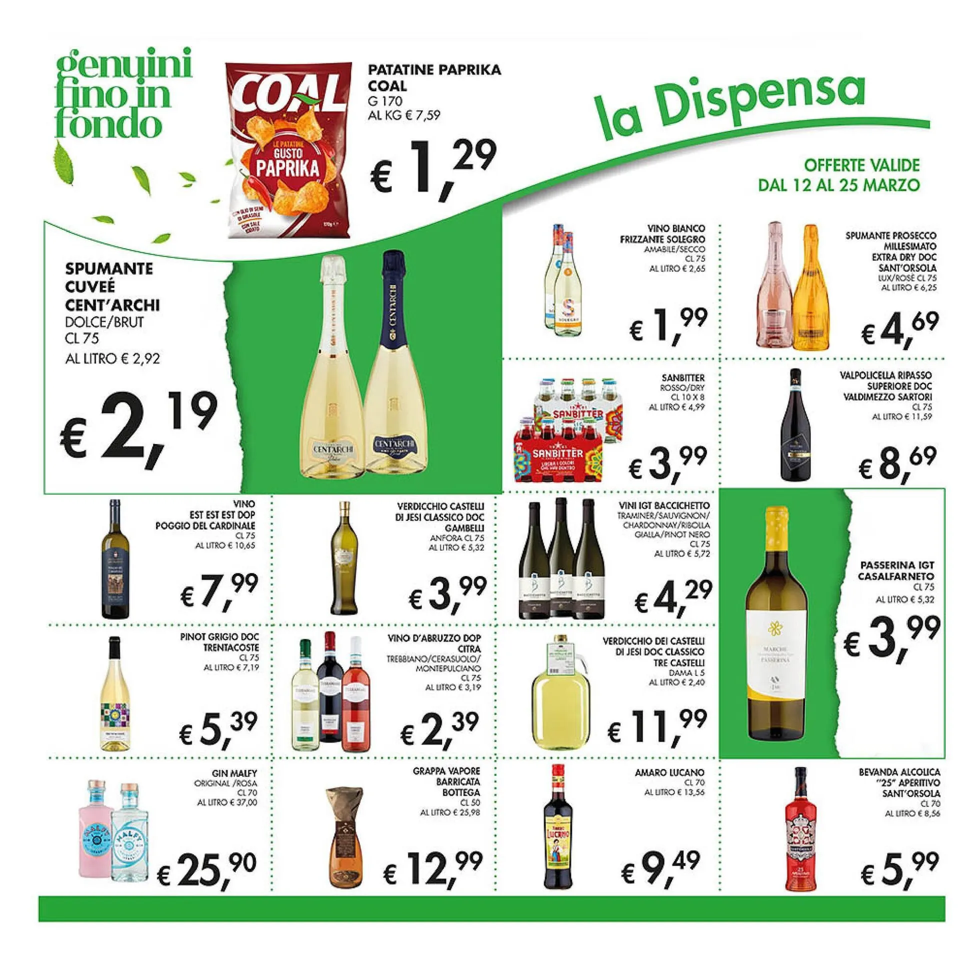 Volantino Coal da 12 marzo a 25 marzo di 2026 - Pagina del volantino 12