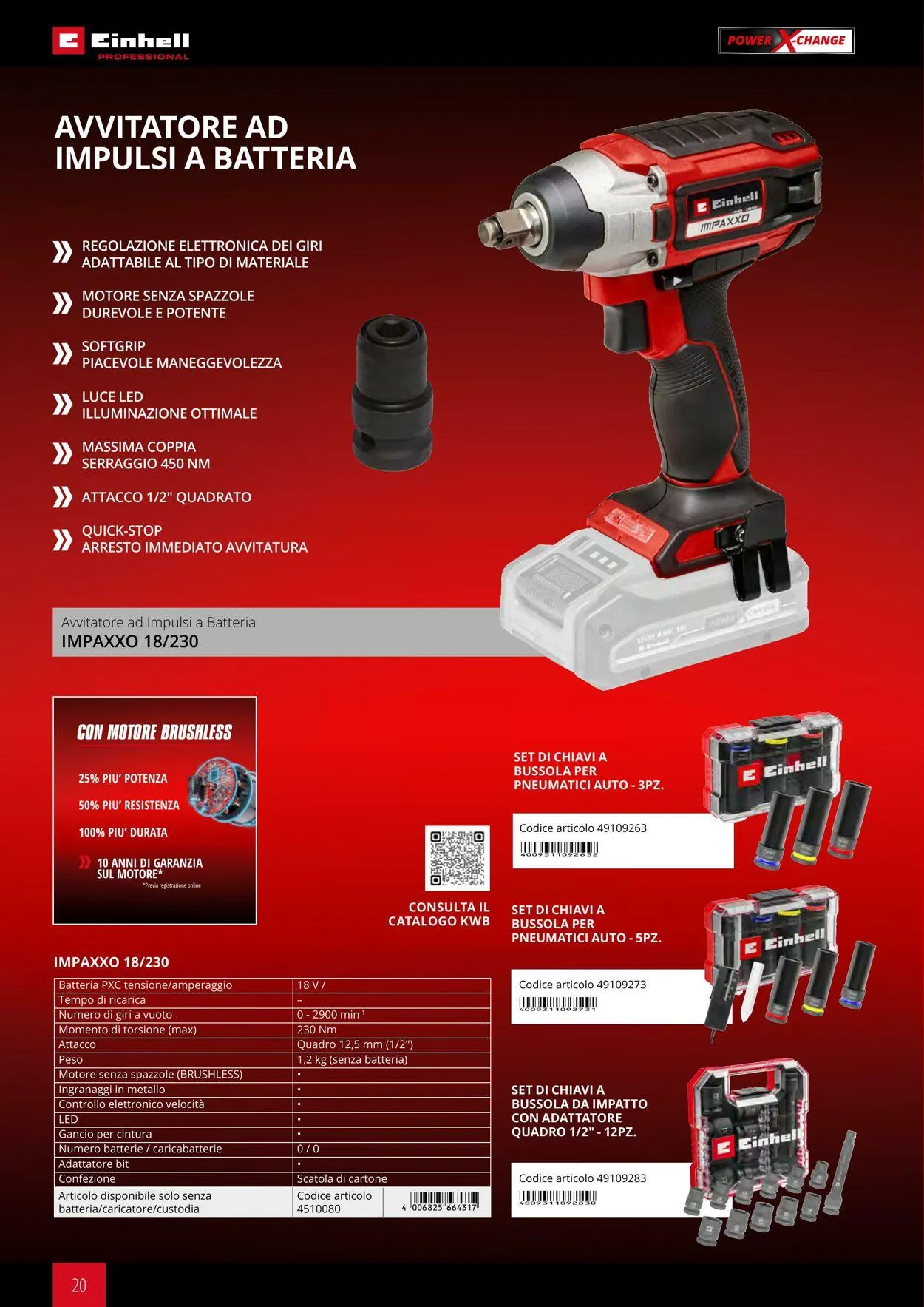 Einhell da 17 giugno a 17 dicembre di 2025 - Pagina del volantino 20
