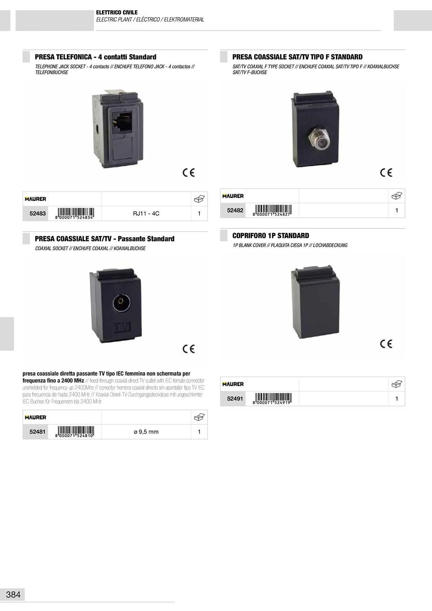 Volantino Maurer da 10 gennaio a 30 giugno di 2024 - Pagina del volantino 385