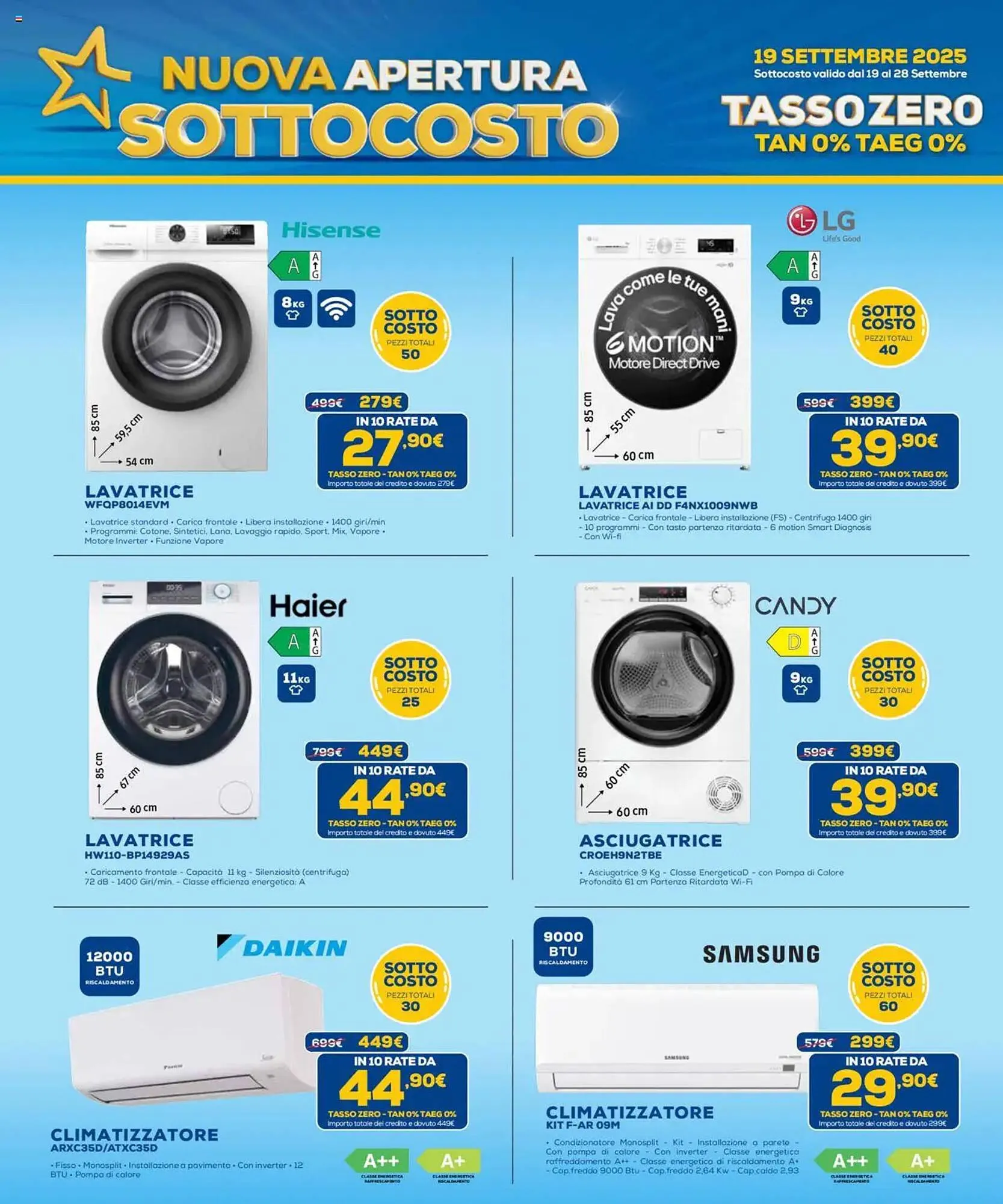 Volantino Euronics da 19 settembre a 28 settembre di 2025 - Pagina del volantino 10