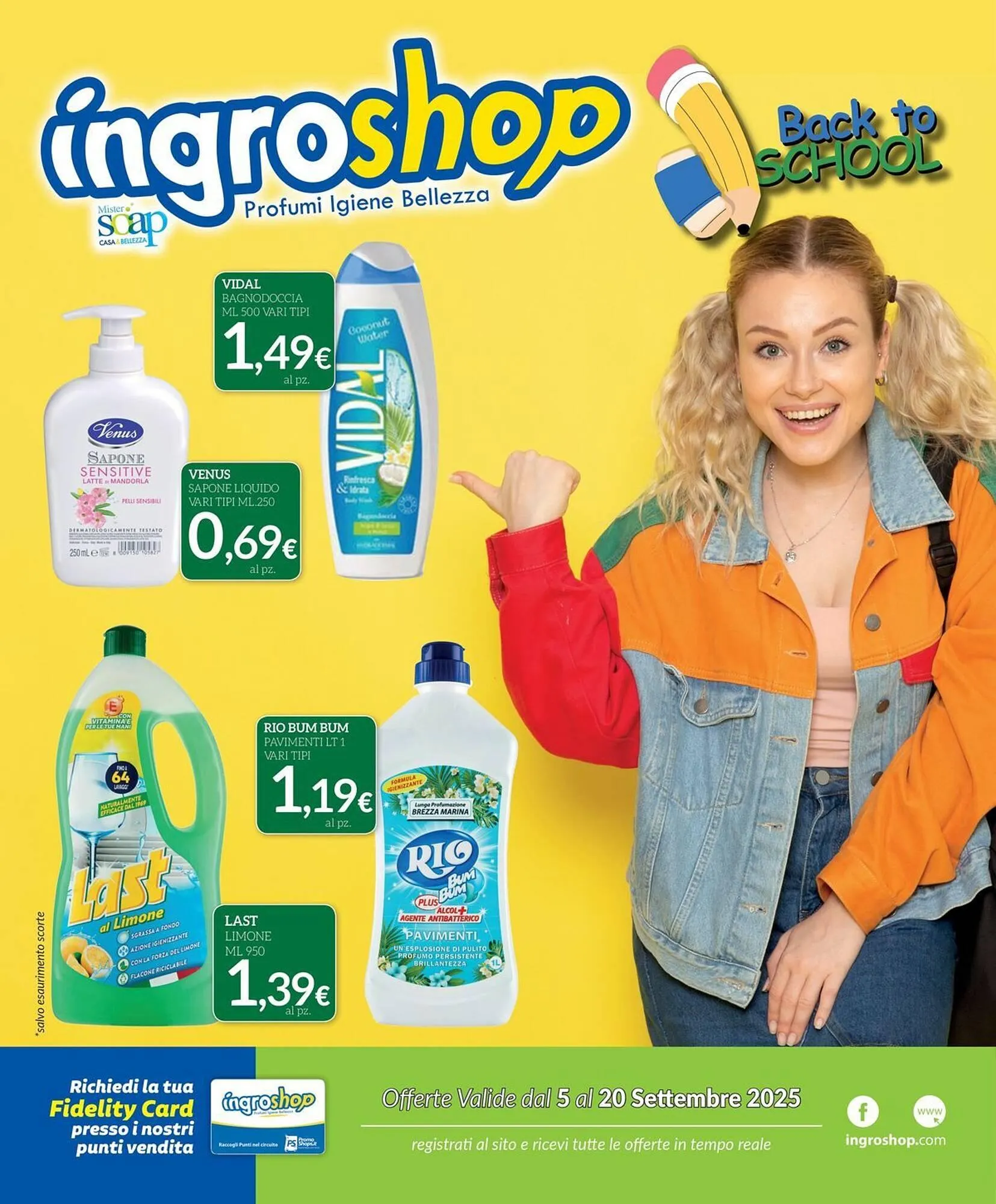 Volantino Ingroshop da 5 settembre a 20 settembre di 2025 - Pagina del volantino 1