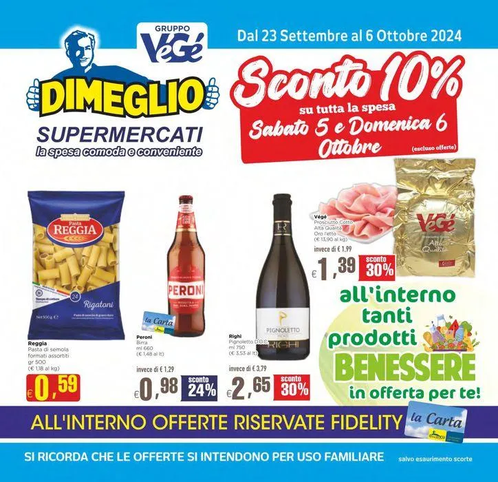 Sconto 10% da 24 settembre a 6 ottobre di 2024 - Pagina del volantino 1
