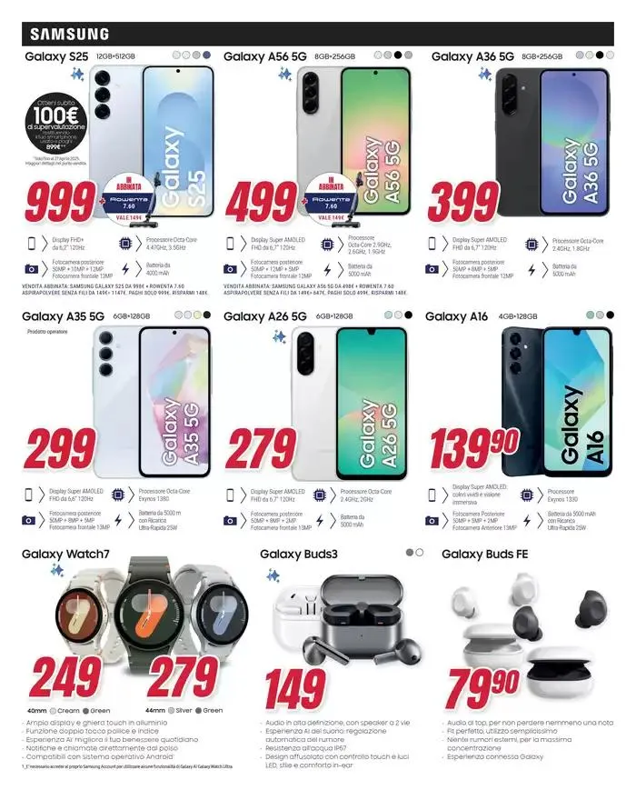 SUBITO PER TE L’ASPIRAPOLVERE da 17 aprile a 7 maggio di 2025 - Pagina del volantino 29