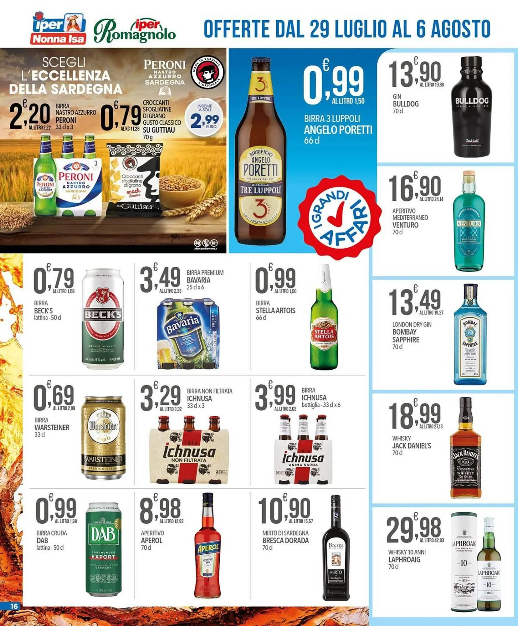 Volantino Iper Nonna Isa da 29 luglio a 6 agosto di 2025 - Pagina del volantino 16