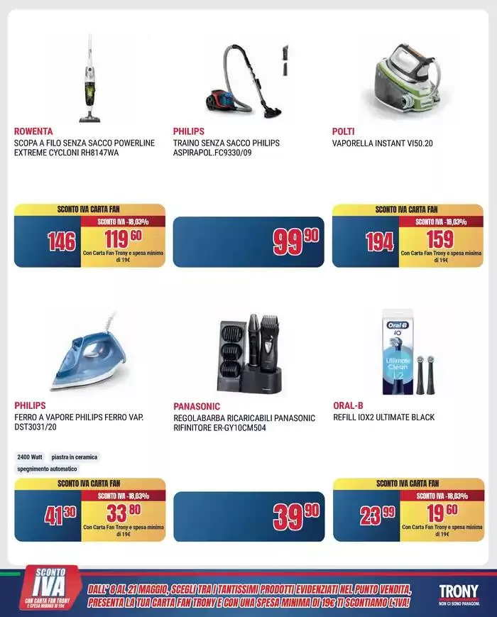 Sconto iva da 8 maggio a 21 maggio di 2025 - Pagina del volantino 17