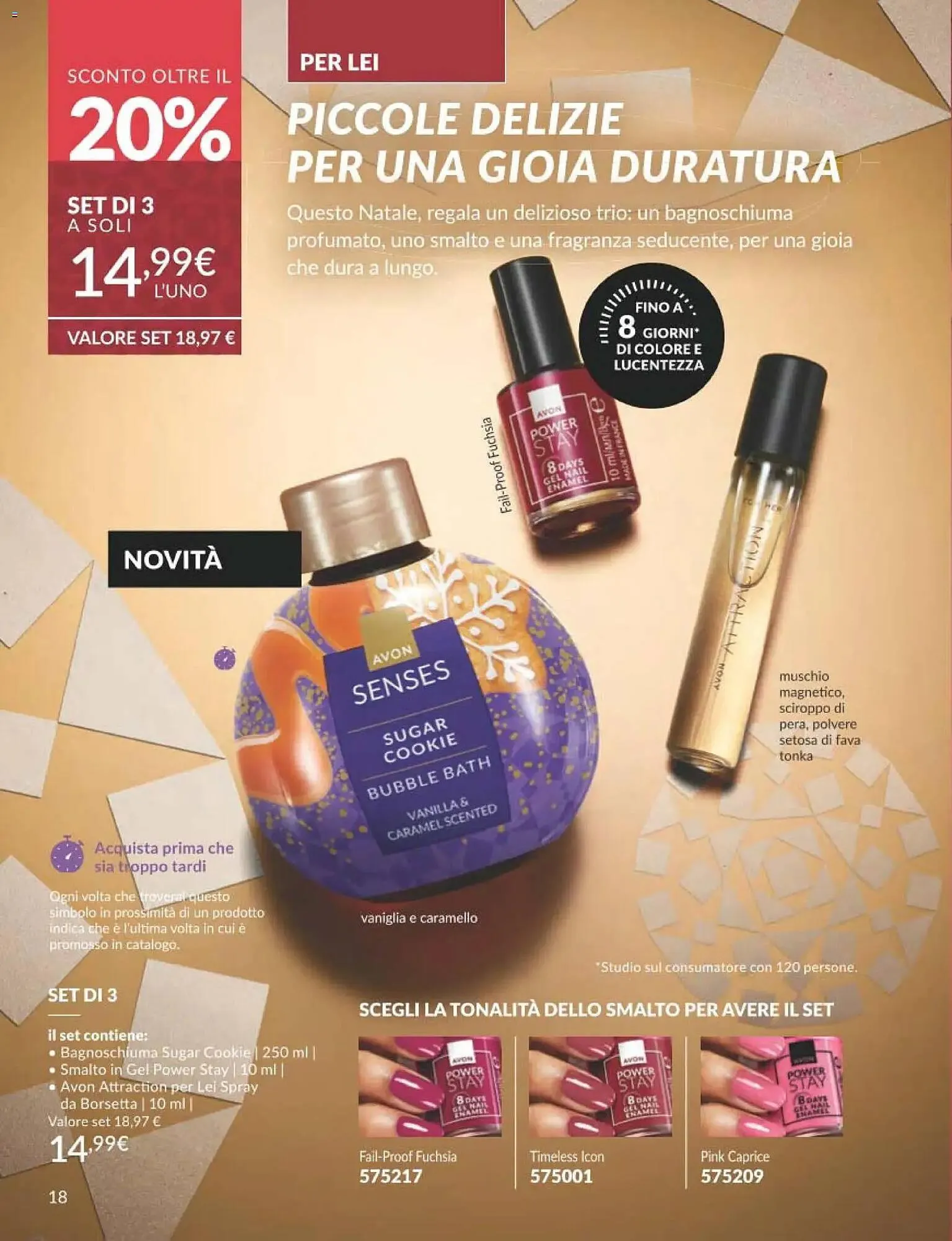 Catalogo Avon da 1 dicembre a 30 dicembre di 2025 - Pagina del volantino 18