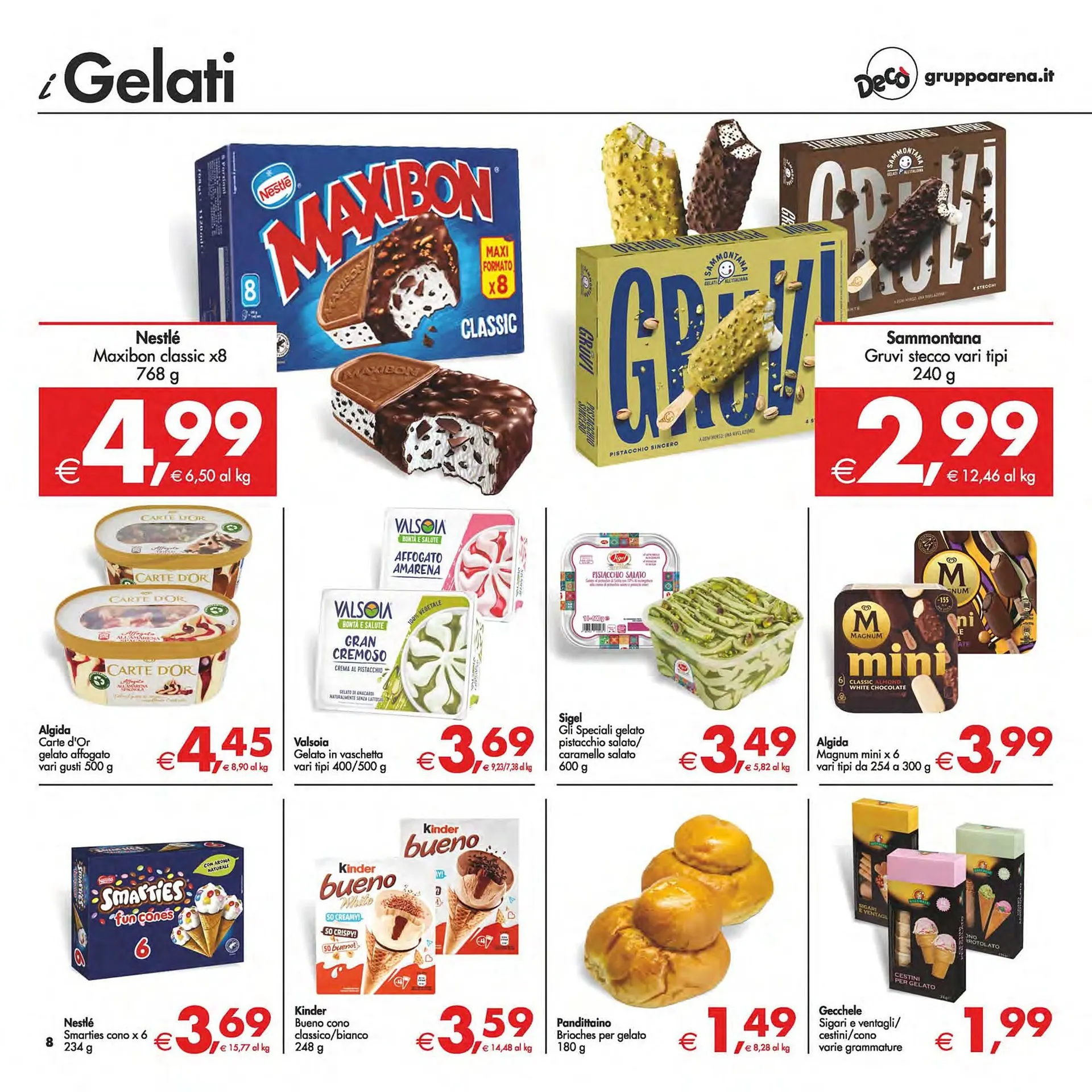 Volantino Deco Maxistore da 13 giugno a 23 giugno di 2025 - Pagina del volantino 8