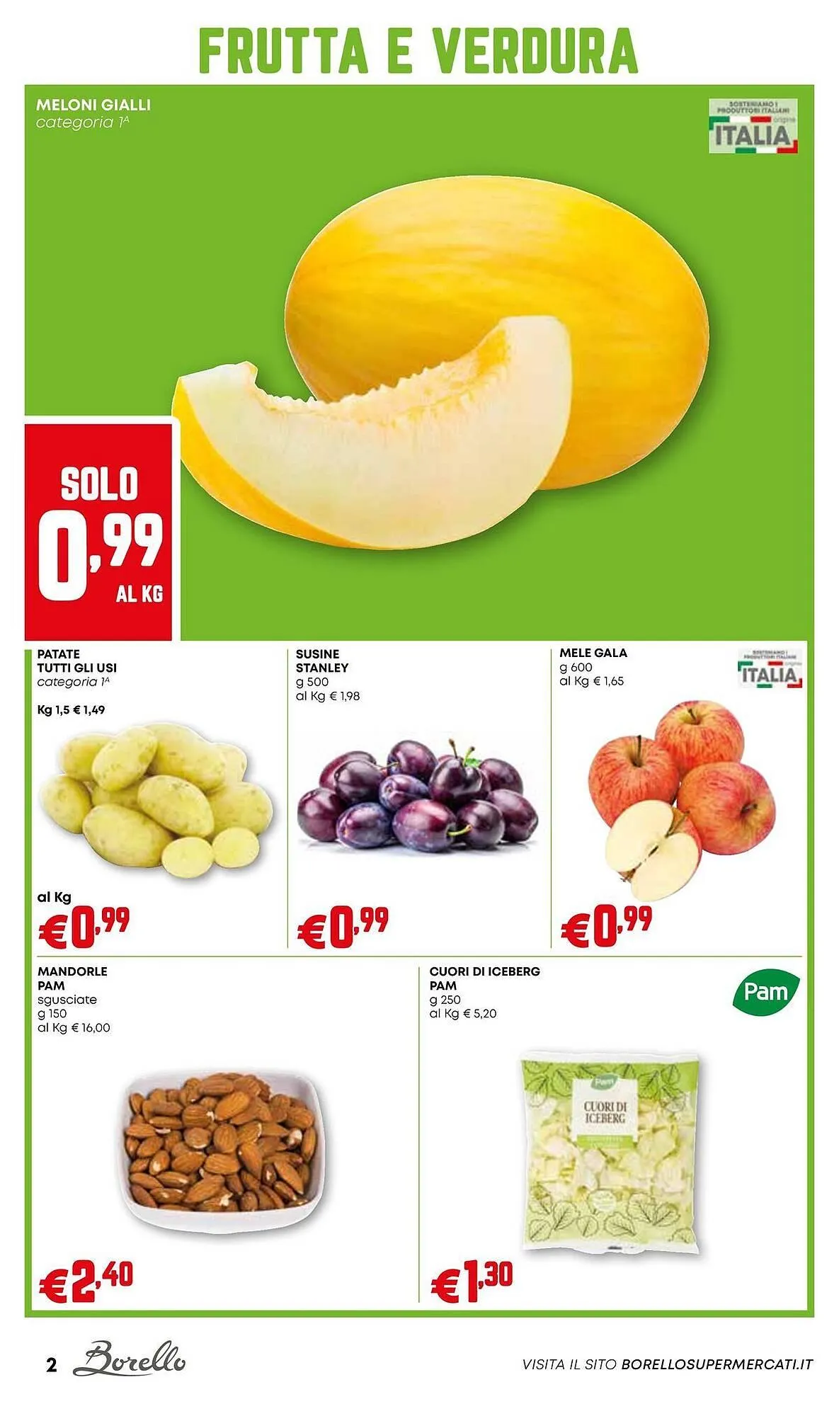 Volantino Borello Supermercati da 21 agosto a 3 settembre di 2025 - Pagina del volantino 2