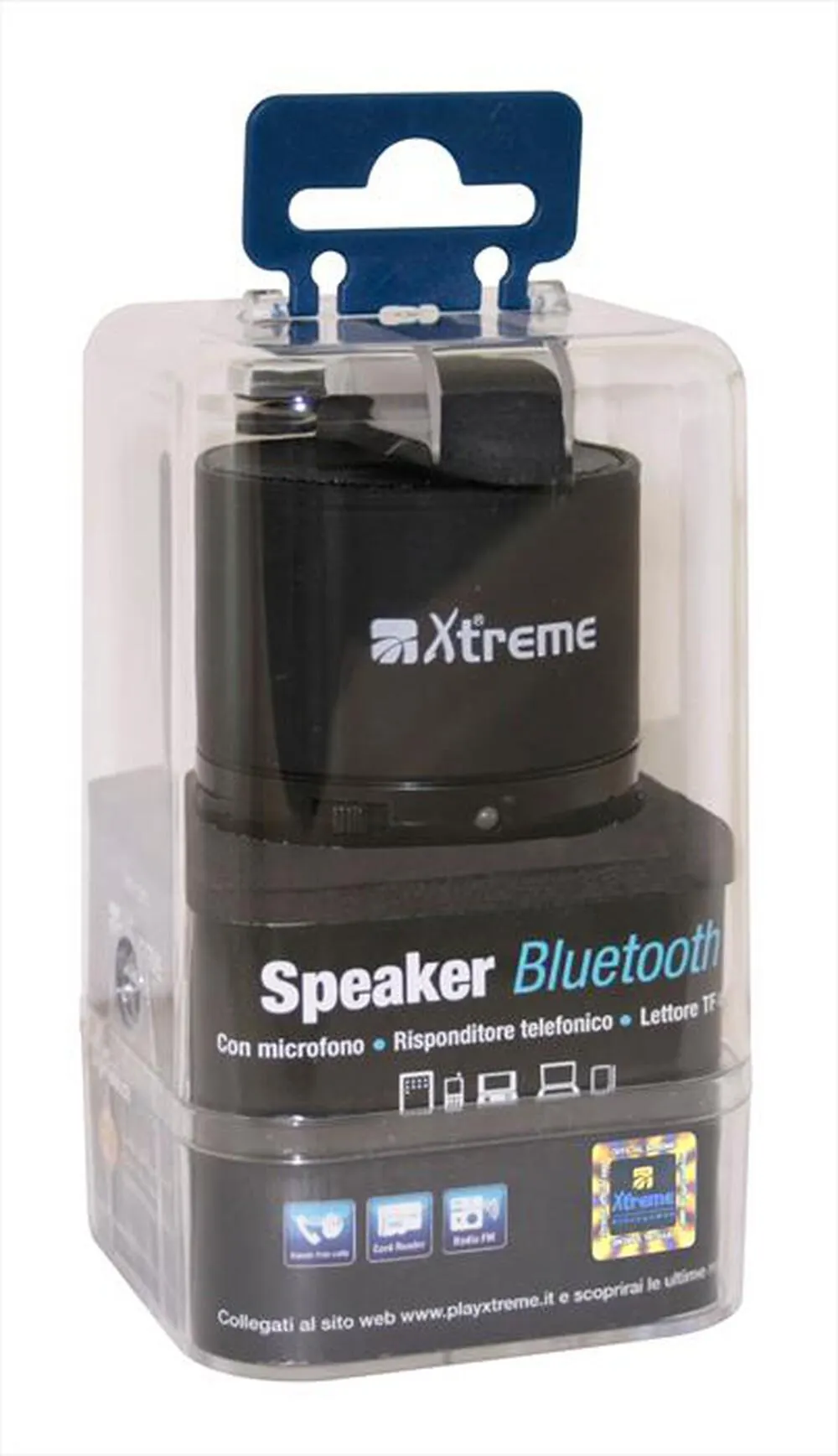 XTREME - 33135R - Mini altoparlante Omega-ROSSO