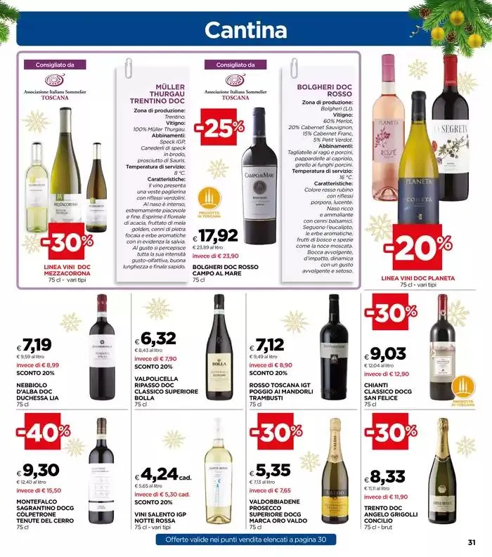 Dal 28 novembre all’11 dicembre 2024 da 28 novembre a 11 dicembre di 2024 - Pagina del volantino 31