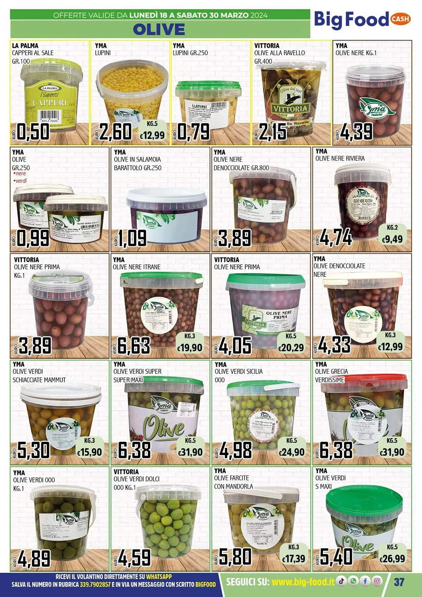 Volantino Big Food da 18 marzo a 30 marzo di 2024 - Pagina del volantino 37