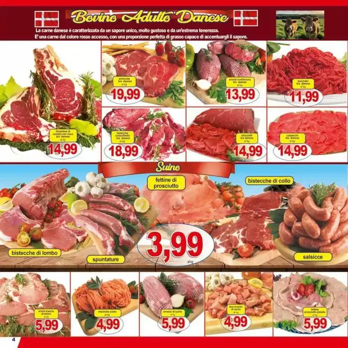 Suino tutto 3.99 da 21 marzo a 31 marzo di 2025 - Pagina del volantino 4