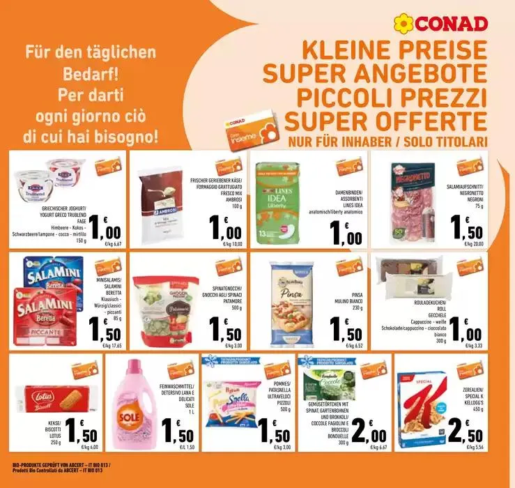 Prezzi a pezzi da 25 marzo a 7 aprile di 2025 - Pagina del volantino 9