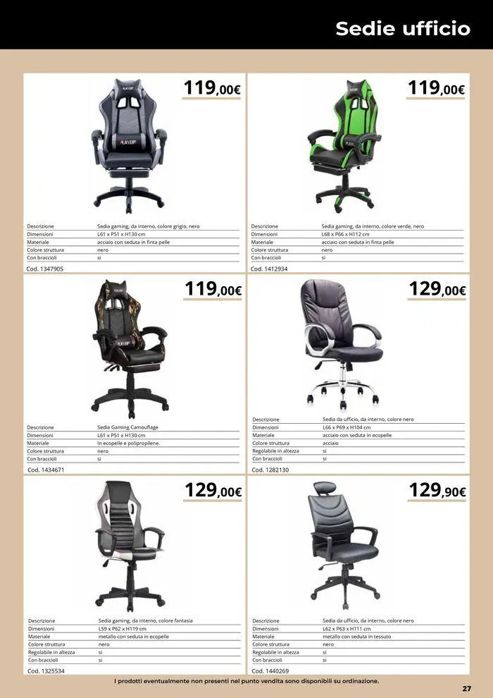 Catalogo Arredo da 3 aprile a 31 dicembre di 2024 - Pagina del volantino 27