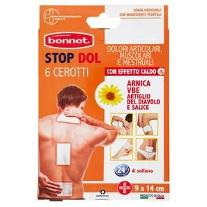 Cerotti Per Articolazioni Arnica Effetto Riscaldante Bennet