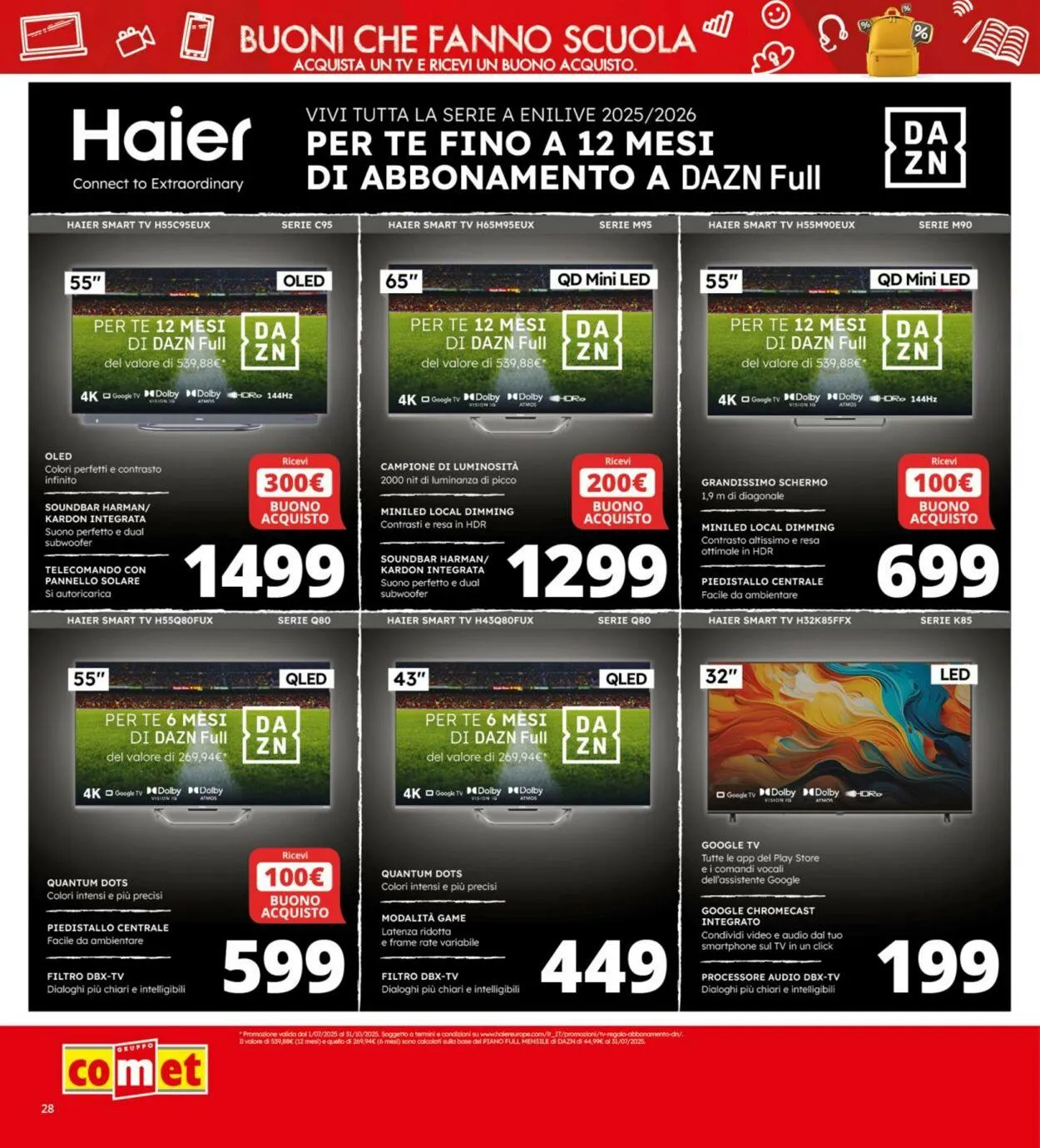 Comet Volantino attuale da 22 agosto a 11 settembre di 2025 - Pagina del volantino 28