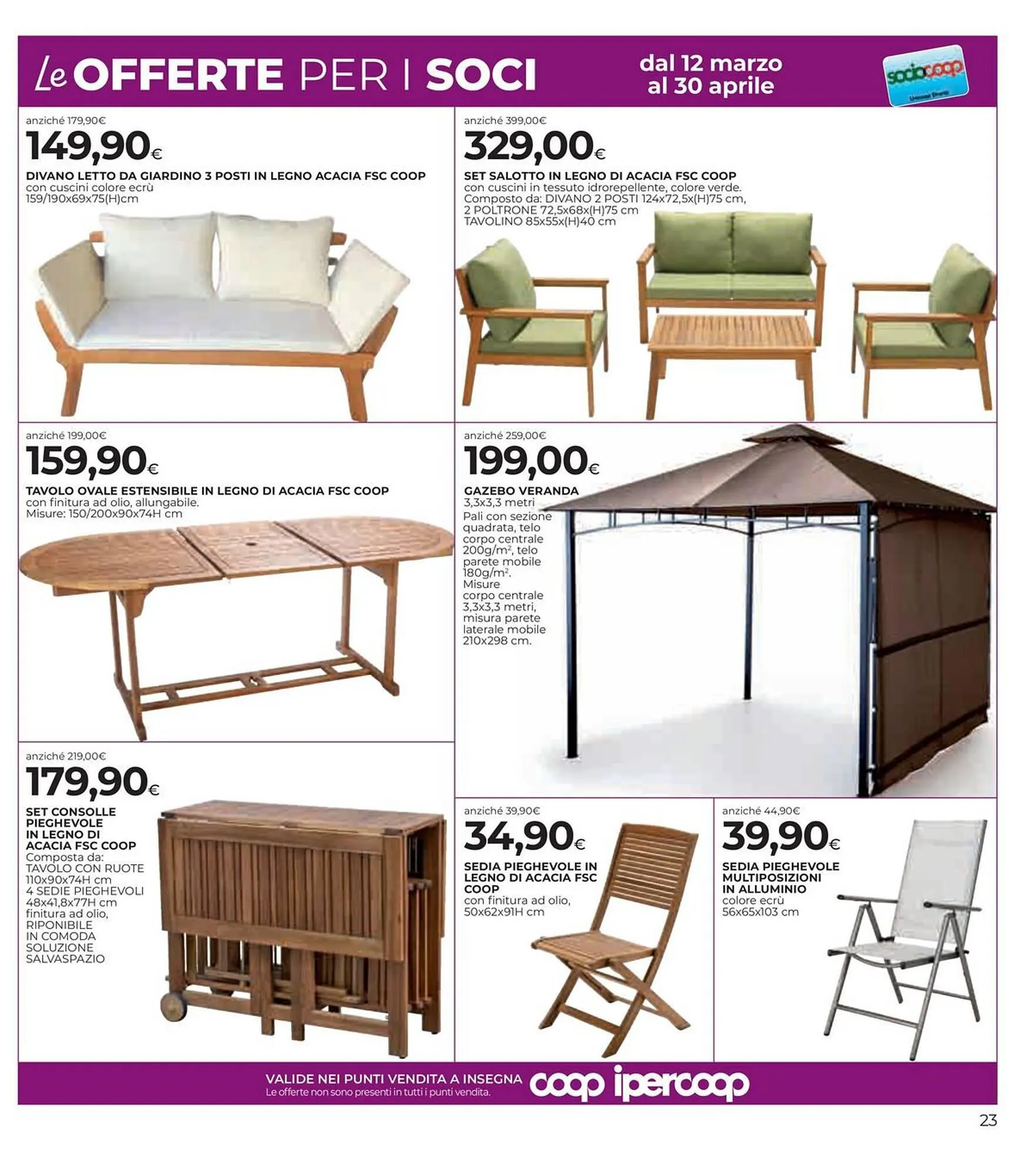 Volantino Ipercoop da 12 marzo a 25 marzo di 2026 - Pagina del volantino 23