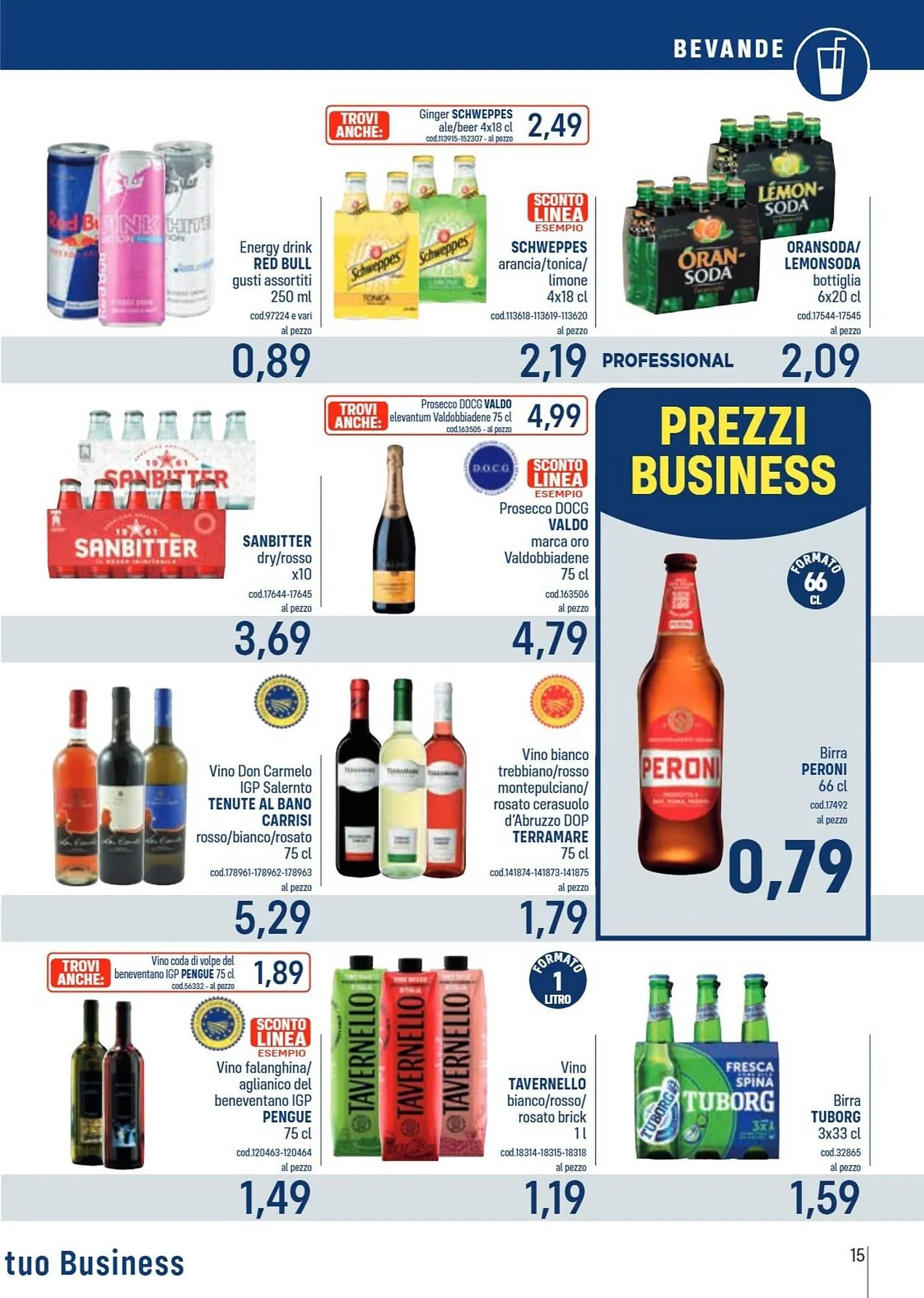 Volantino Talento Professional Store da 16 febbraio a 1 marzo di 2026 - Pagina del volantino 15