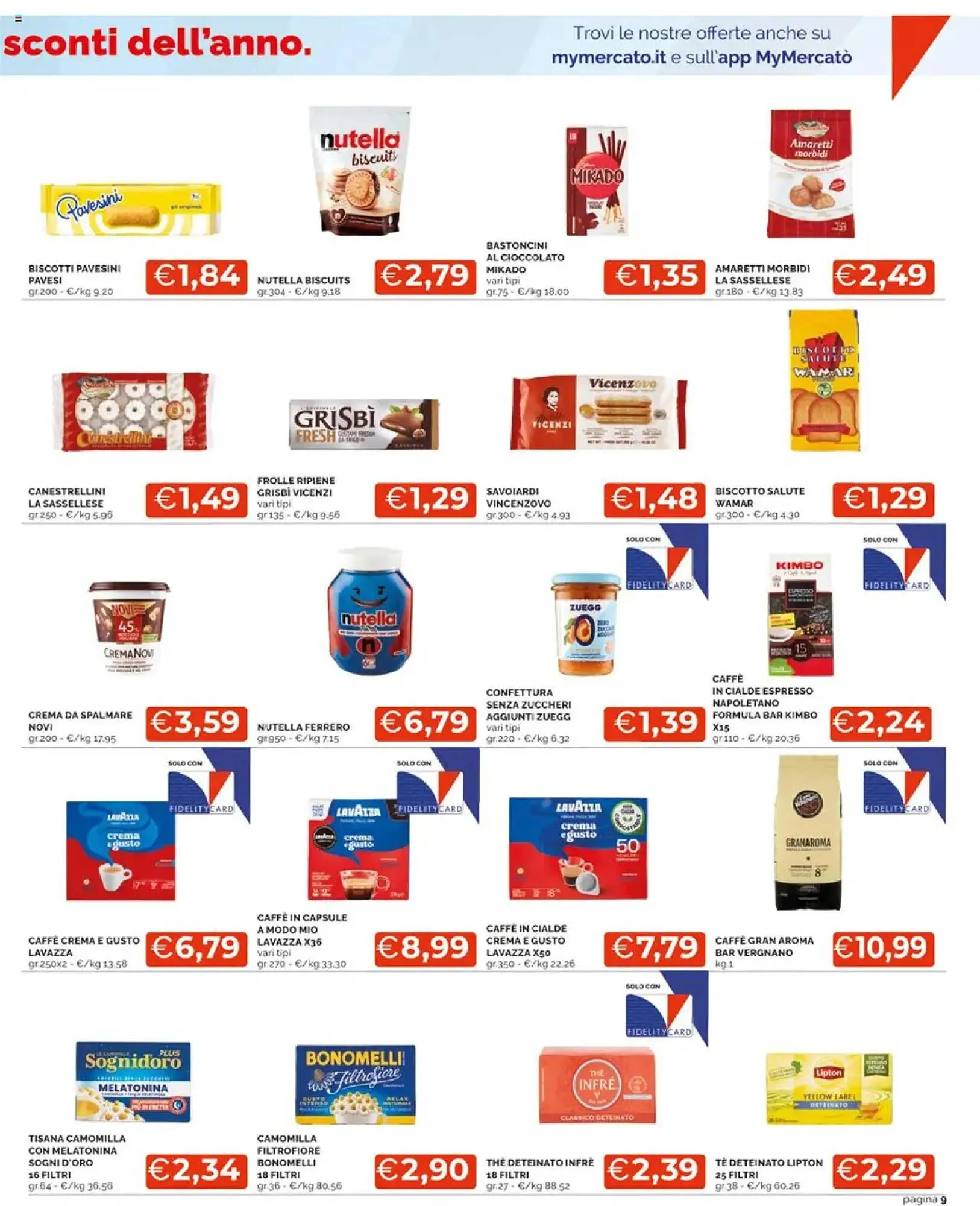 Volantino Mercatò da 6 febbraio a 16 febbraio di 2025 - Pagina del volantino 9