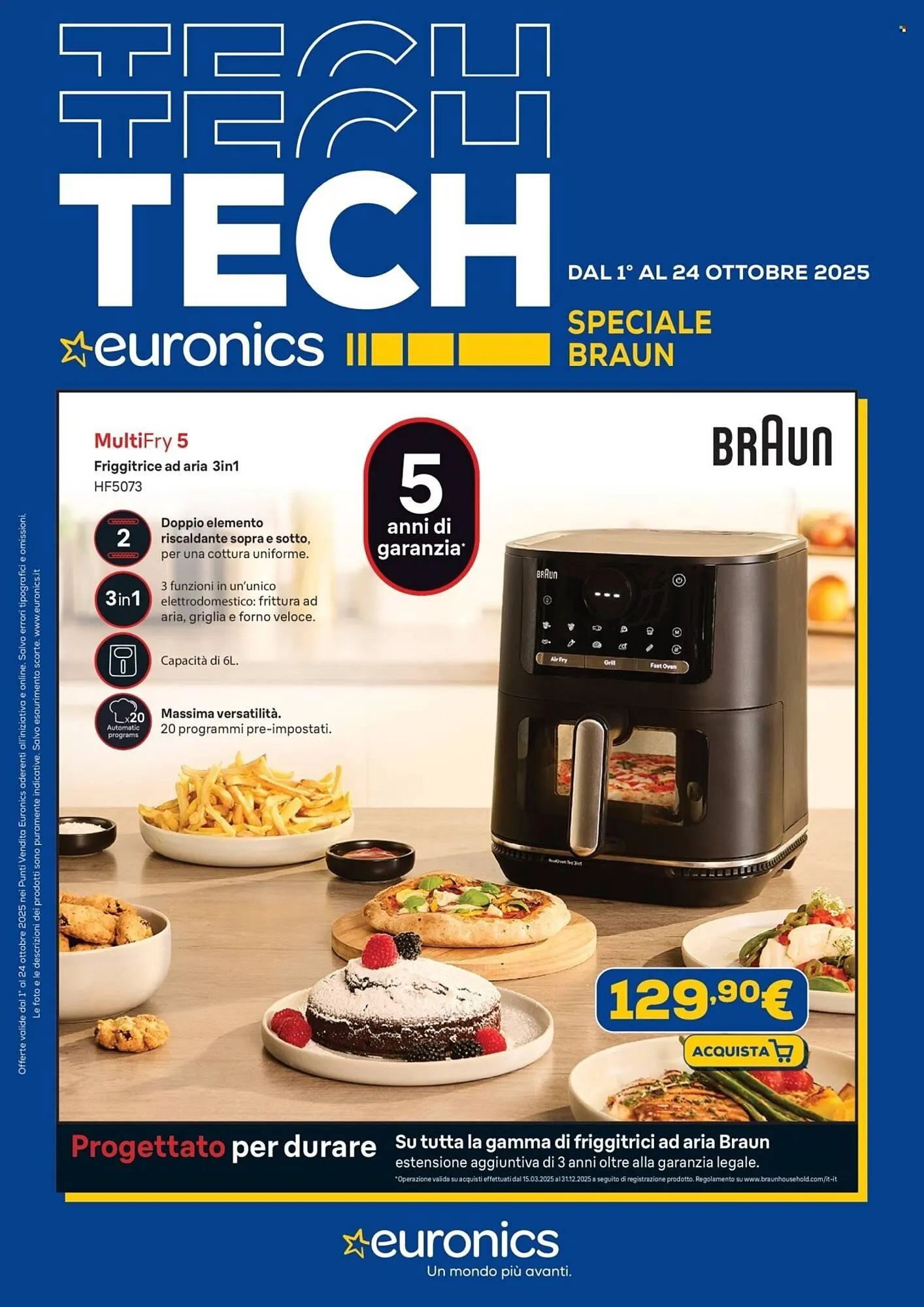 Volantino Euronics da 1 ottobre a 24 ottobre di 2025 - Pagina del volantino 1