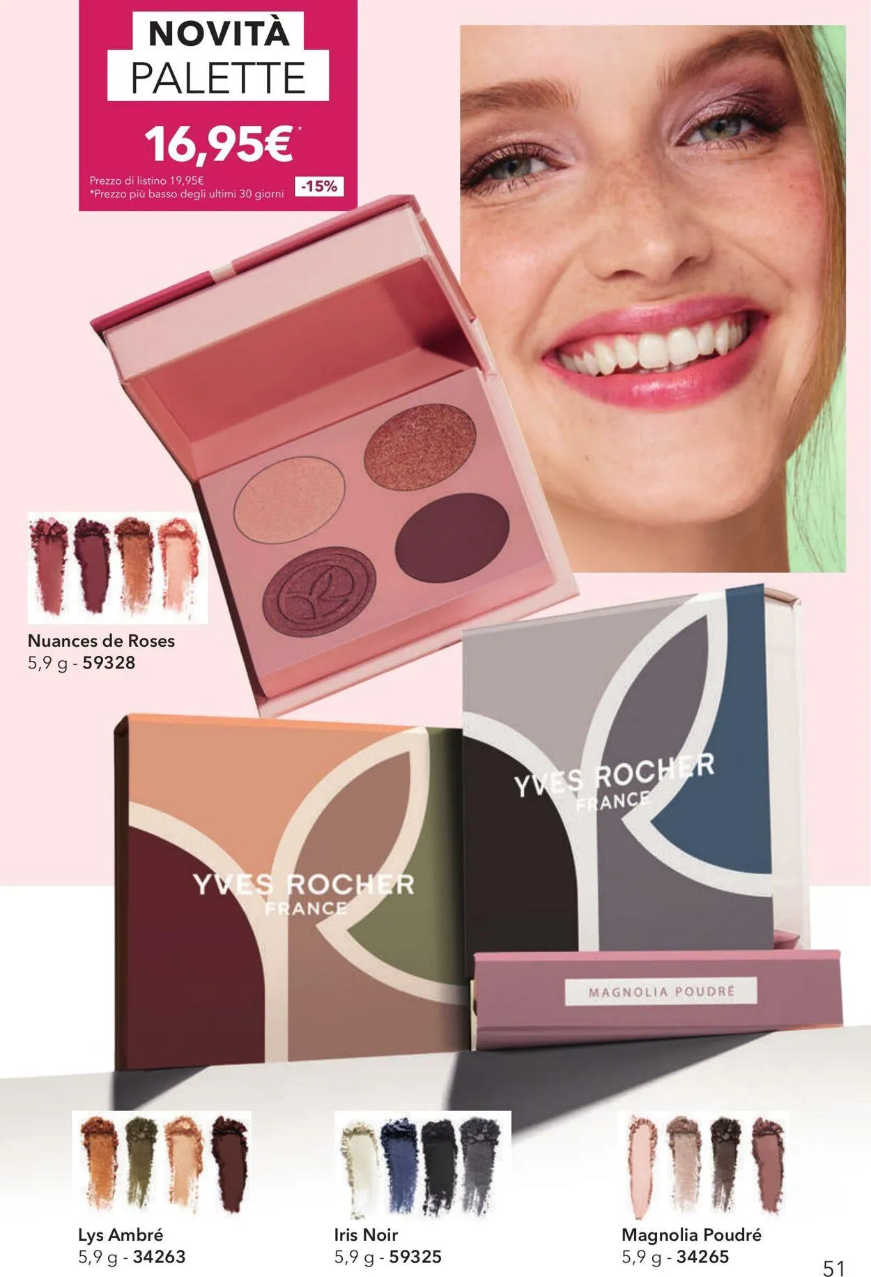 Yves Rocher Volantino attuale da 13 maggio a 29 maggio di 2025 - Pagina del volantino 51