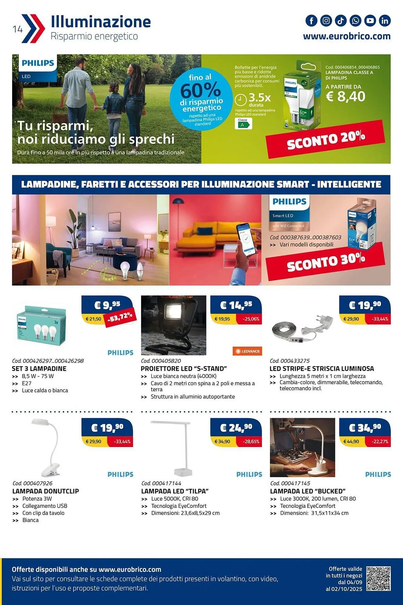 Volantino Eurobrico da 4 settembre a 2 ottobre di 2025 - Pagina del volantino 14