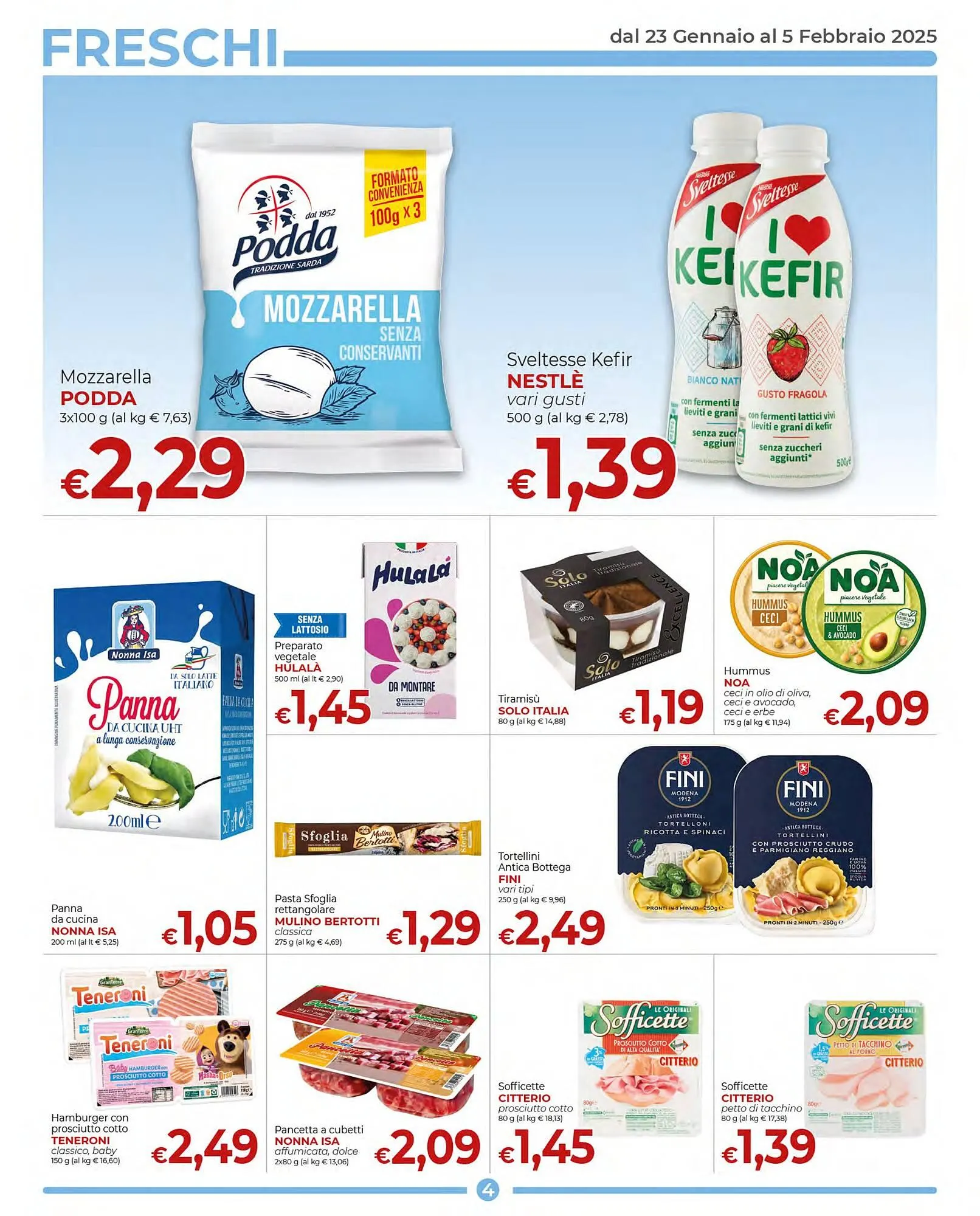 Volantino Supermercati Nonna Isa da 23 gennaio a 5 febbraio di 2025 - Pagina del volantino 4