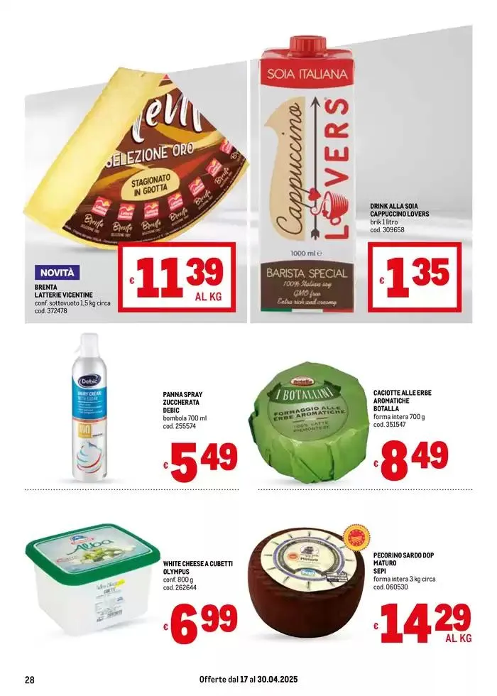 Offerte per Te -Area 5 da 22 aprile a 30 aprile di 2025 - Pagina del volantino 28