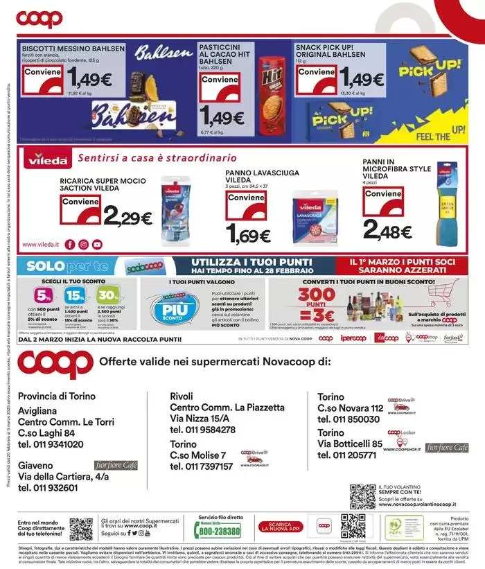 Grandi marche - 30% 40% 50% da 20 febbraio a 5 marzo di 2025 - Pagina del volantino 40