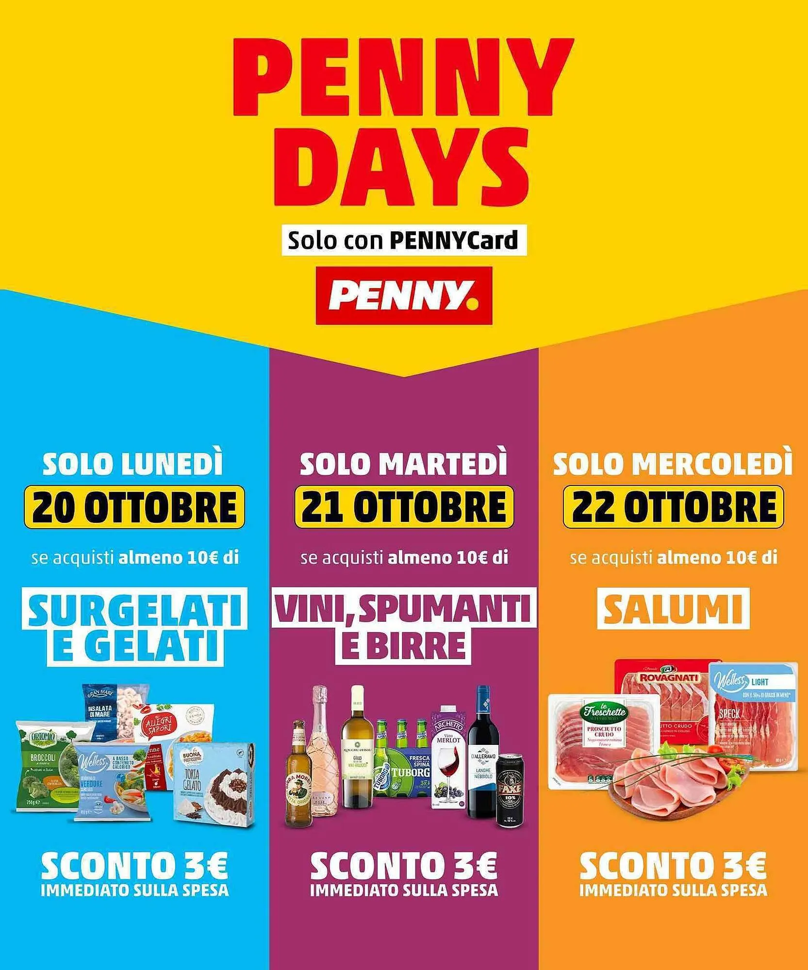 Volantino PENNY da 20 ottobre a 22 ottobre di 2025 - Pagina del volantino 1