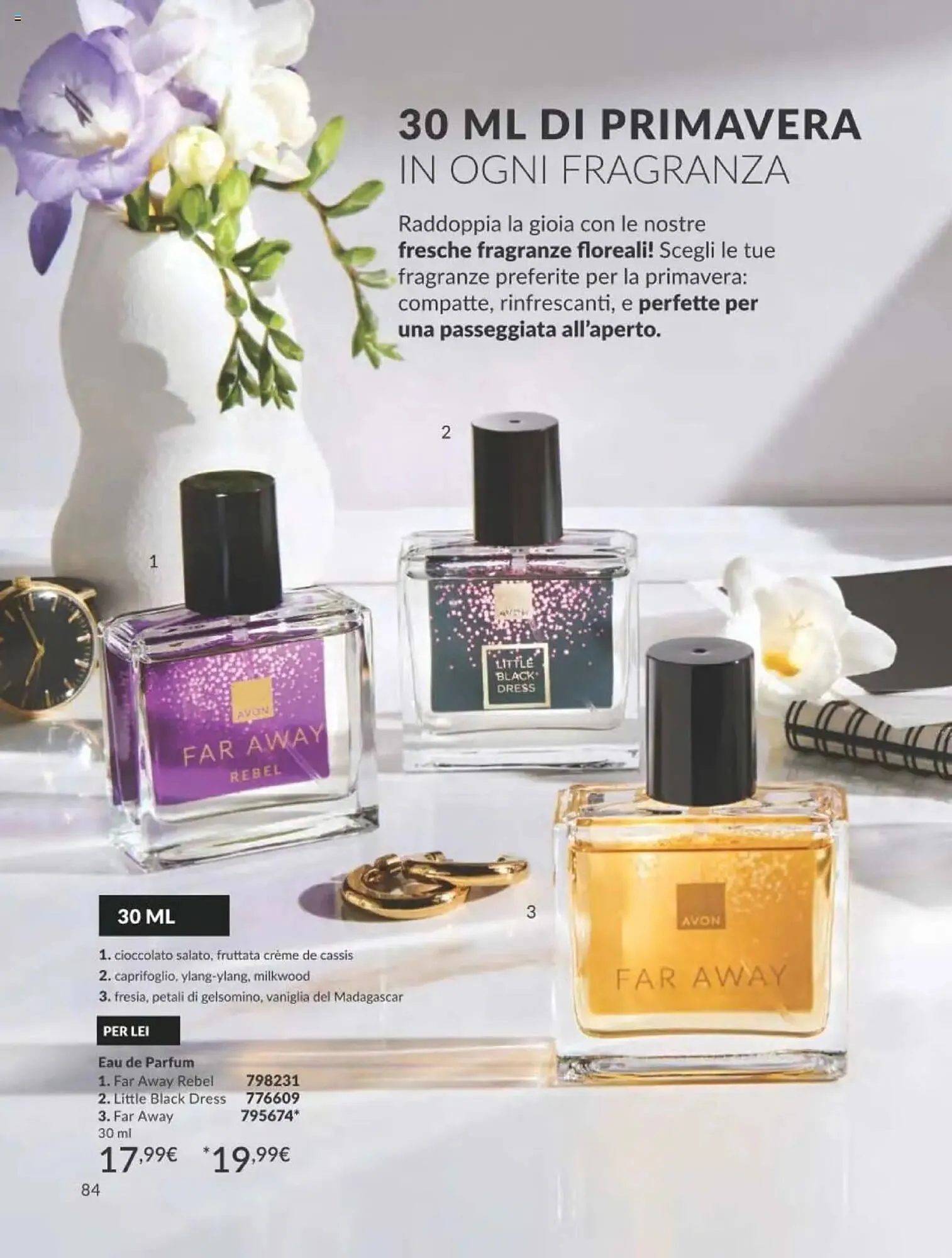Volantino Avon da 1 aprile a 30 aprile di 2025 - Pagina del volantino 84