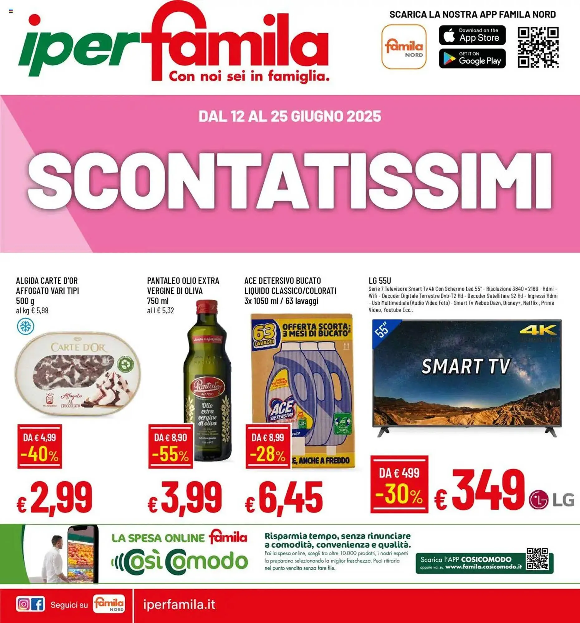 Volantino IperFamila da 12 giugno a 25 giugno di 2025 - Pagina del volantino 1