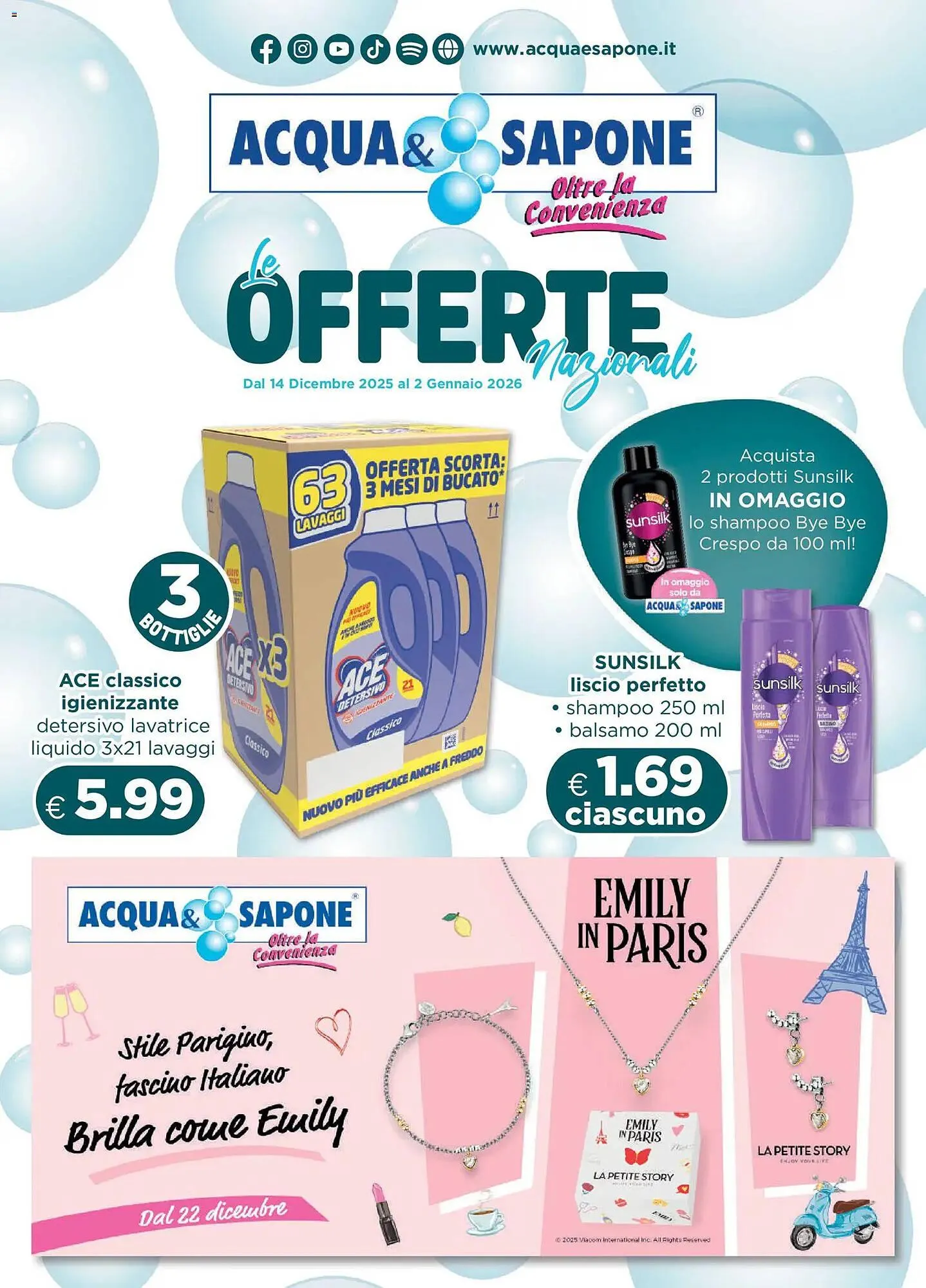 Volantino Acqua & Sapone - 1
