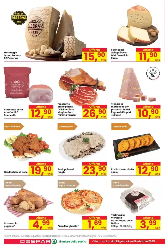 Sconti di qualità  da 23 gennaio a 5 febbraio di 2025 - Pagina del volantino 8