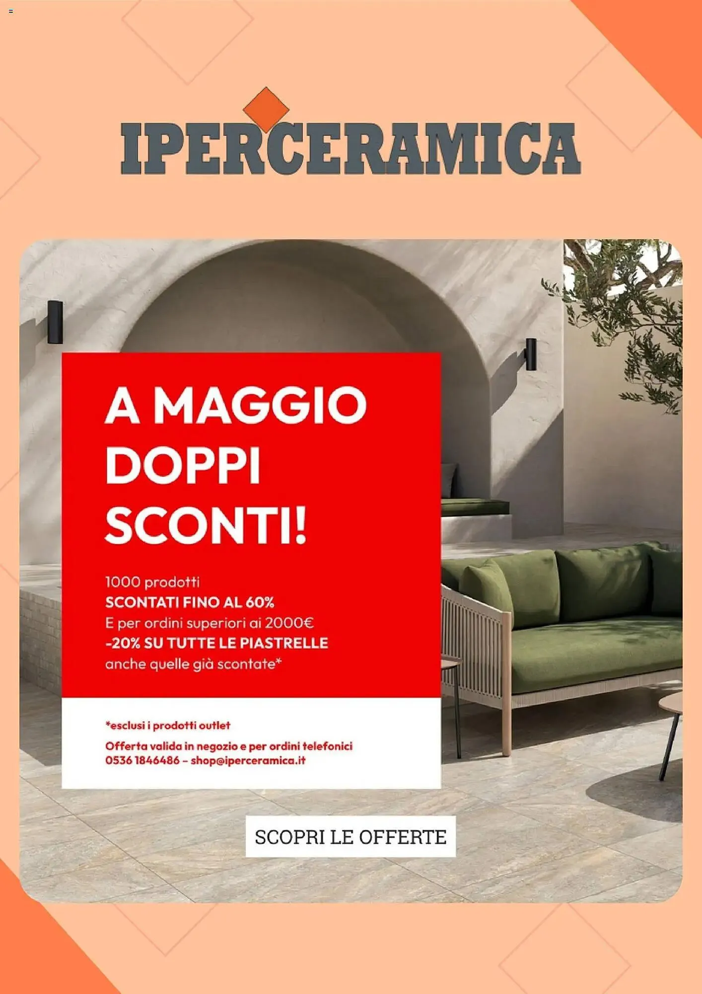 Volantino Iperceramica da 1 maggio a 31 maggio di 2026 - Pagina del volantino 1