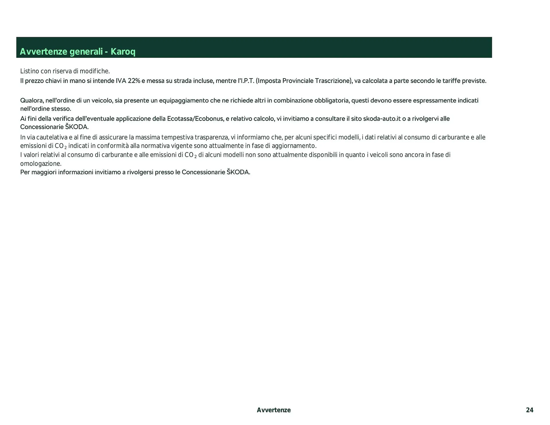 Volantino Skoda Karoq da 26 febbraio a 28 dicembre di 2024 - Pagina del volantino 15