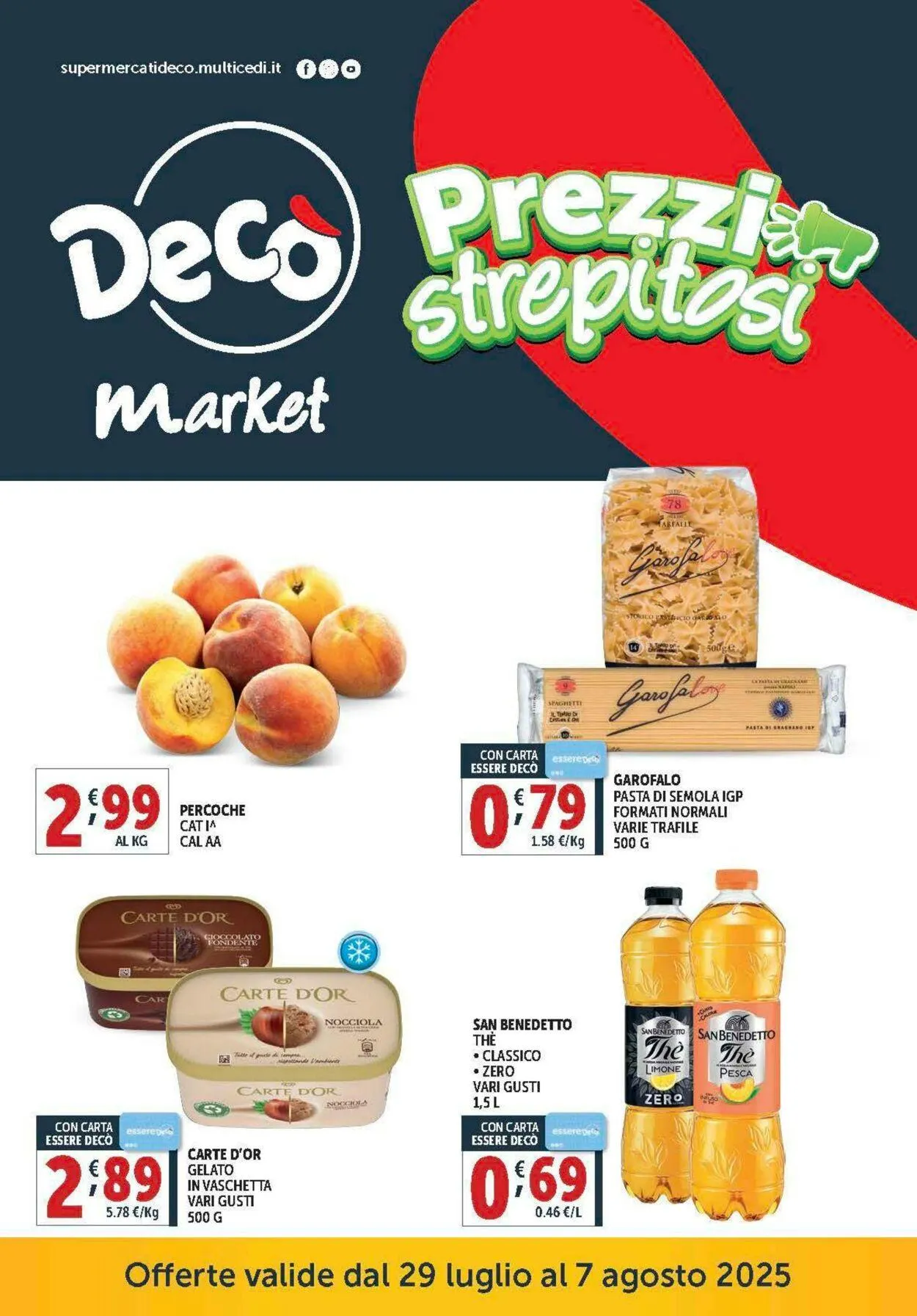 Deco Volantino attuale da 31 luglio a 14 agosto di 2025 - Pagina del volantino 1