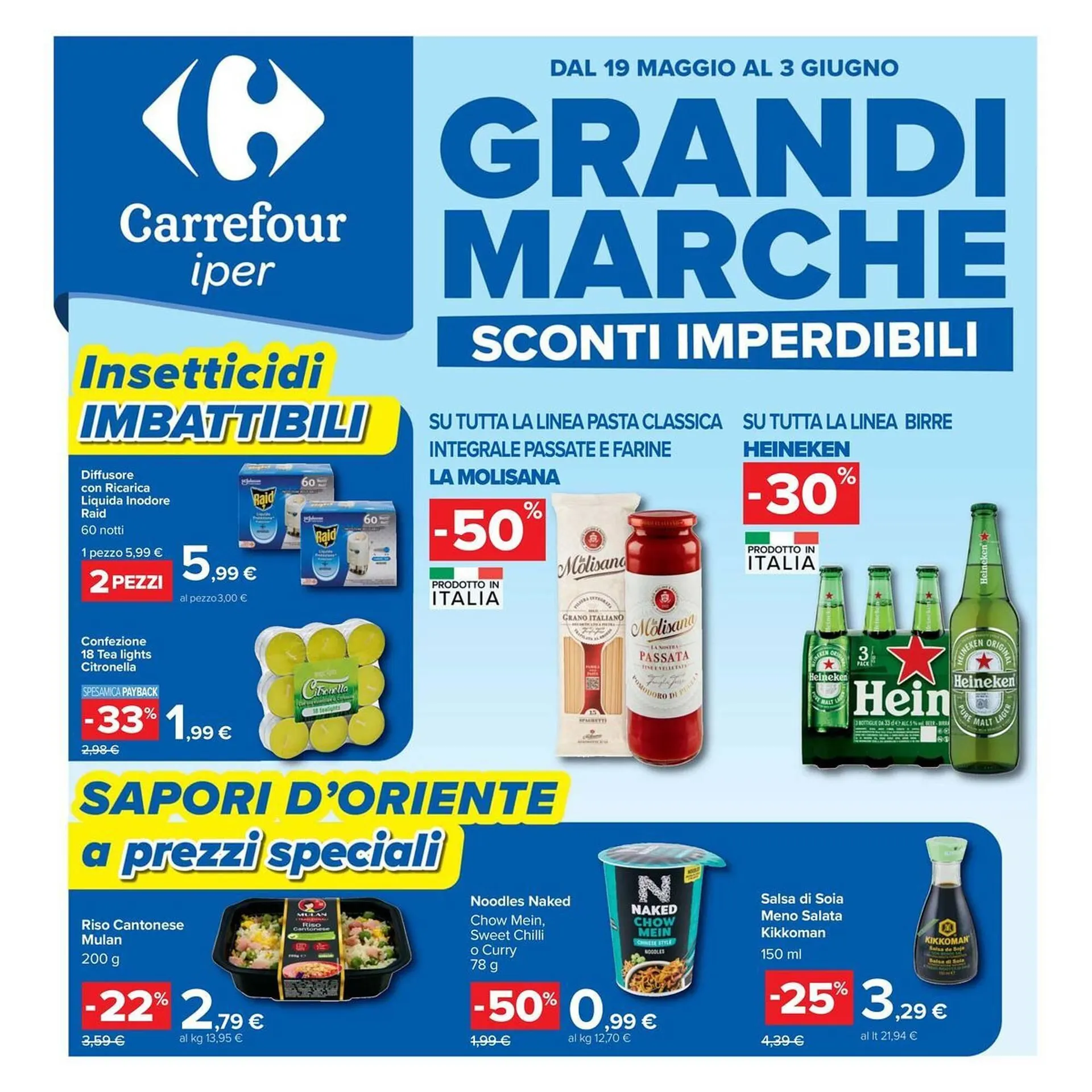 Volantino Carrefour Iper da 19 maggio a 3 giugno di 2026 - Pagina del volantino 1