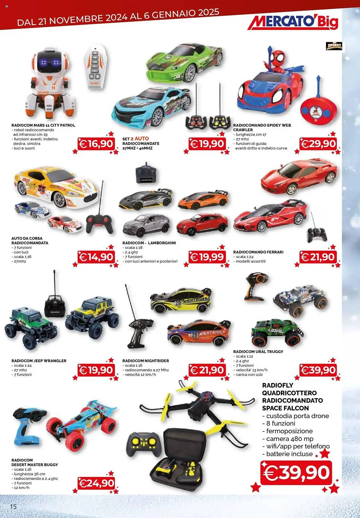 Volantino Mercatò Big da 21 novembre a 6 gennaio di 2025 - Pagina del volantino 15
